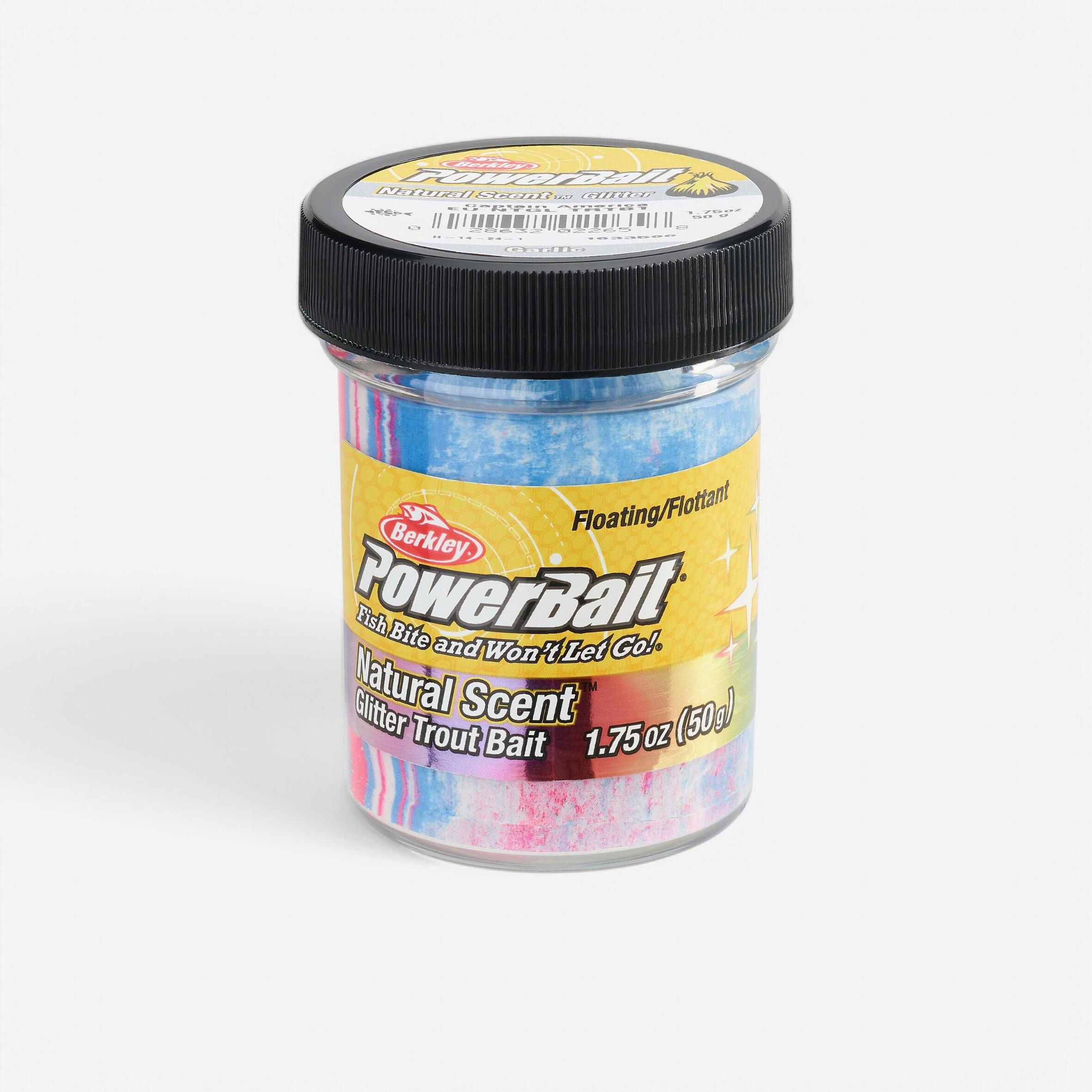 Pâte a truite pêche POWERBAIT BAIT FISH PELLET GLITTER BERKLEY