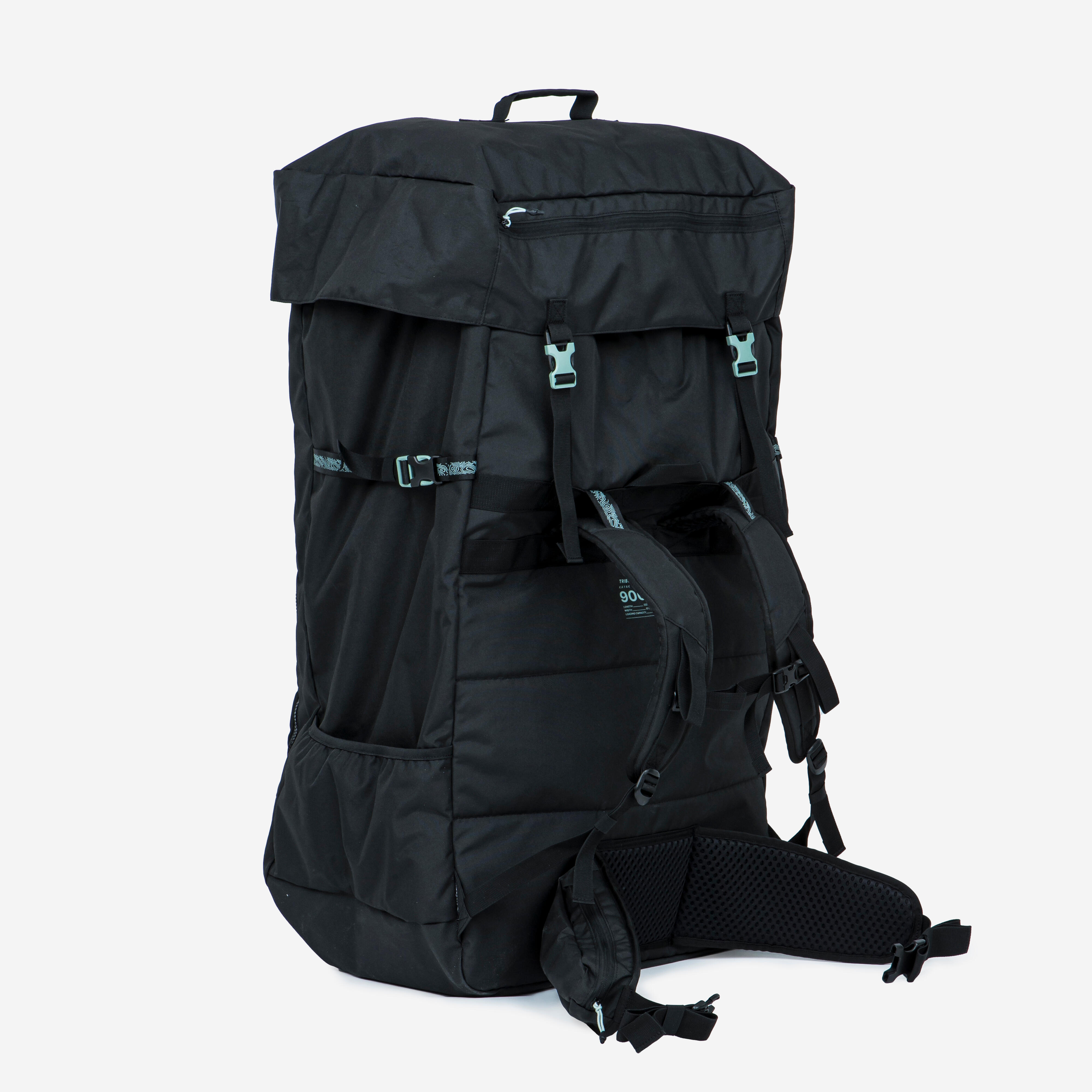 DECATHLON Batoh na prenos nafukovacieho 1-miestneho kajaka Tribord Expedition X900 bez · záber 3