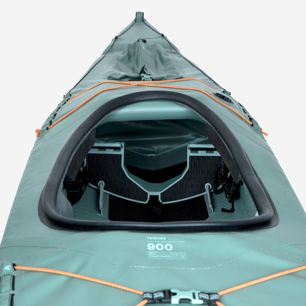 High-pressure 1P inflatable expedition reinforced Dropstitch kayak - X900