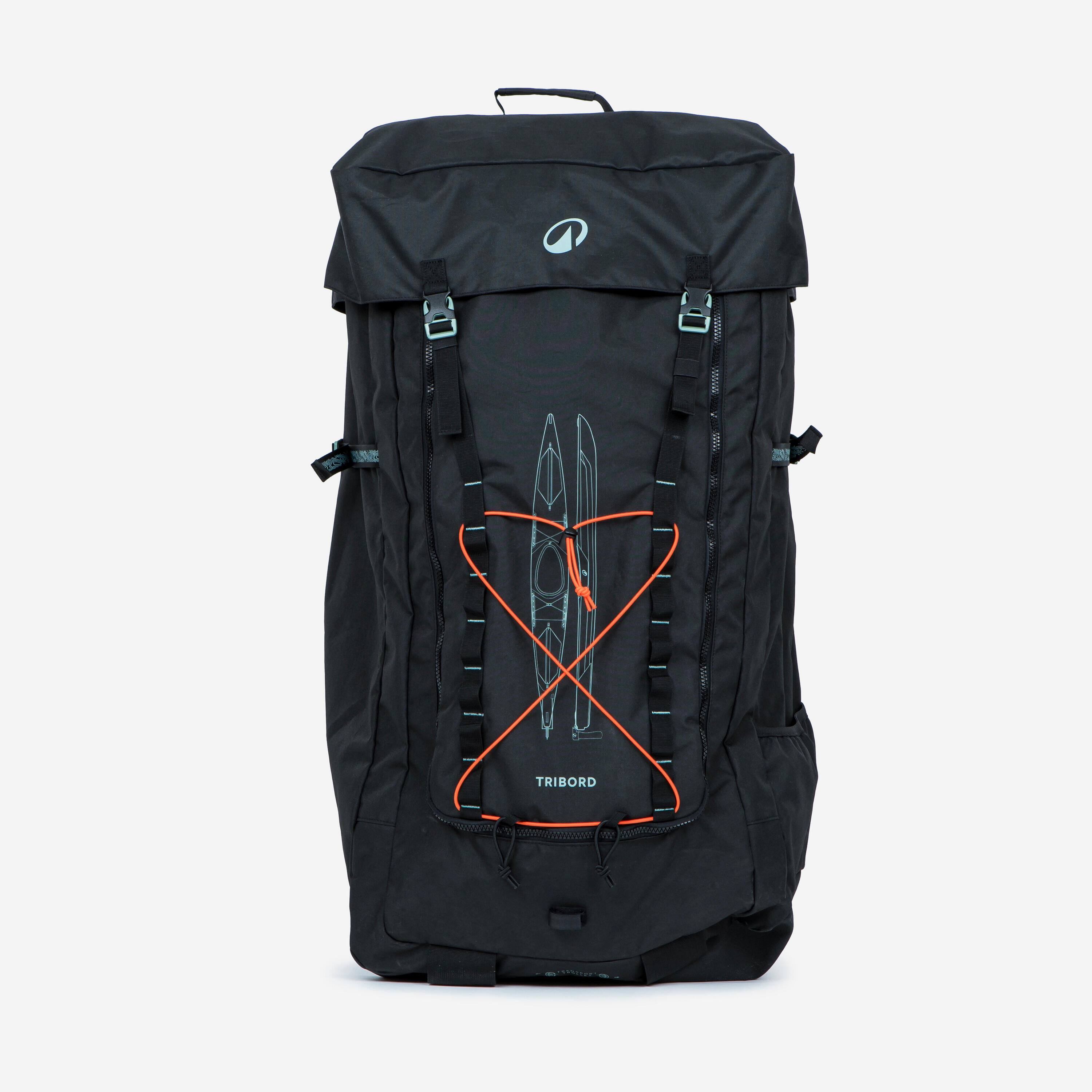 Rucksack für Transport des aufblasbaren Kajaks Tribord Expedition X900 1 Pers. 1/9