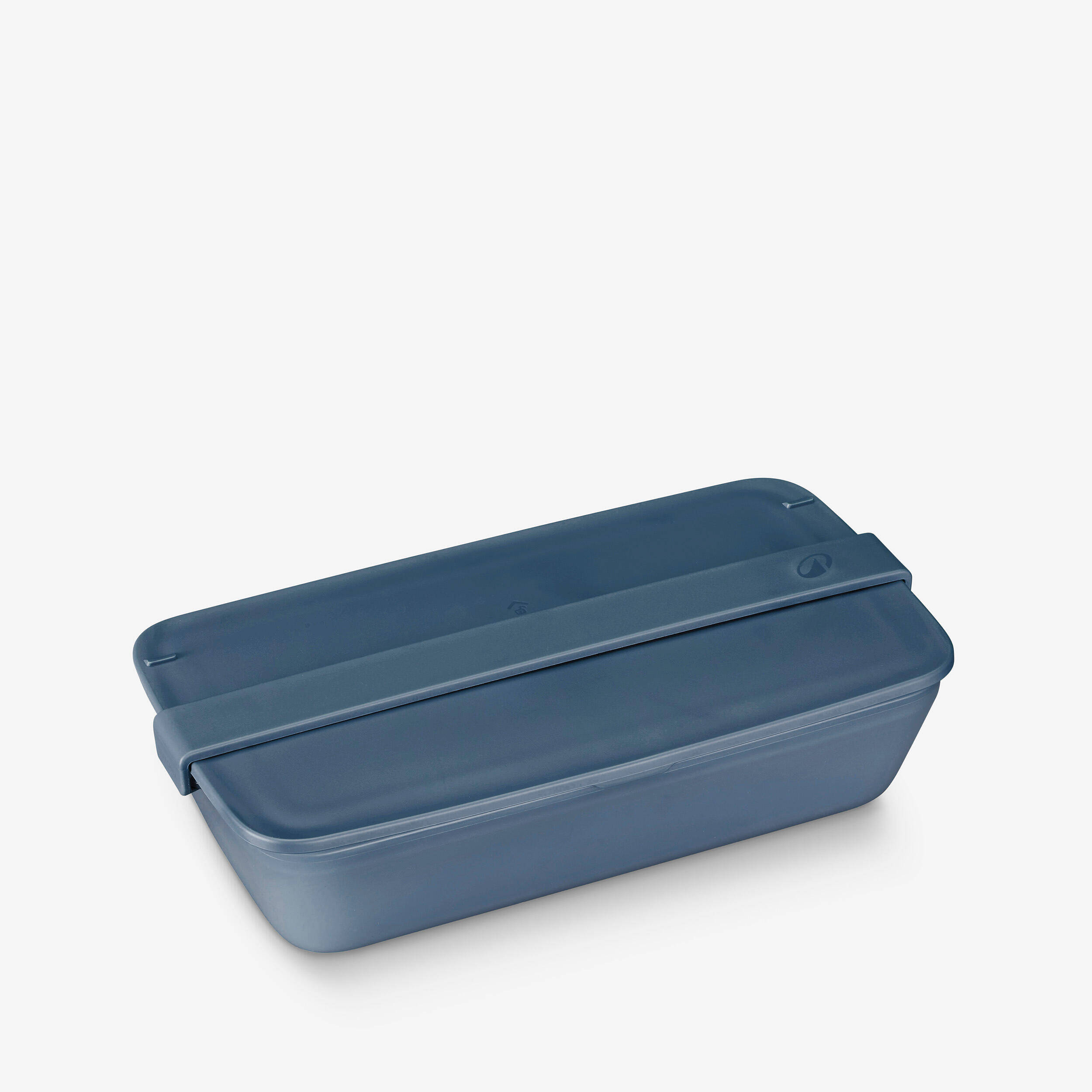 1 L plastic food storage container with lid -  2