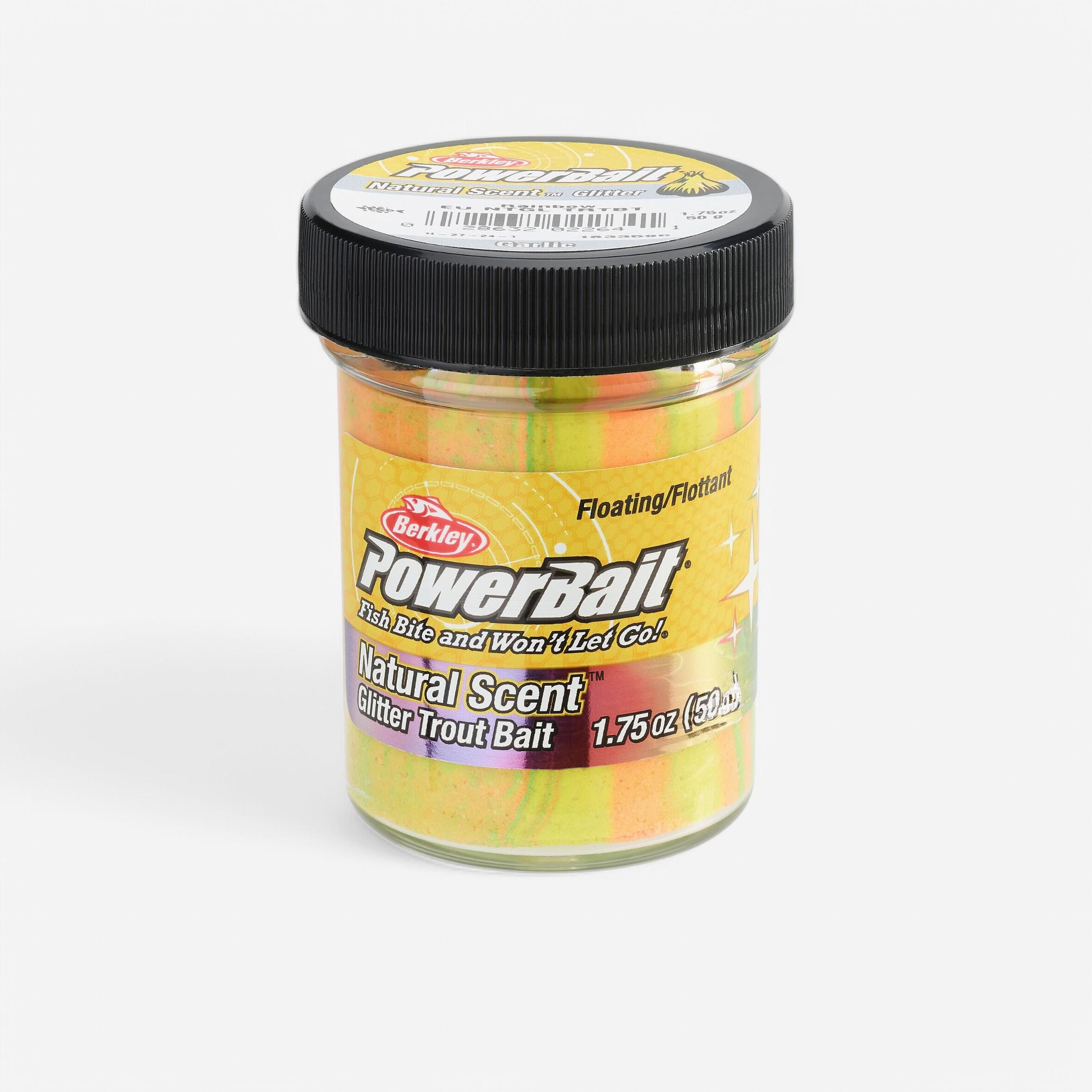 BERKLEY Forellenteig Powerbait Knoblauch/Regenbogen mit Glitzer | 00028632022641 BERKLEY Forellenteig Powerbait Knoblauch/Regenbogen mit Glitzer | 00028632022641