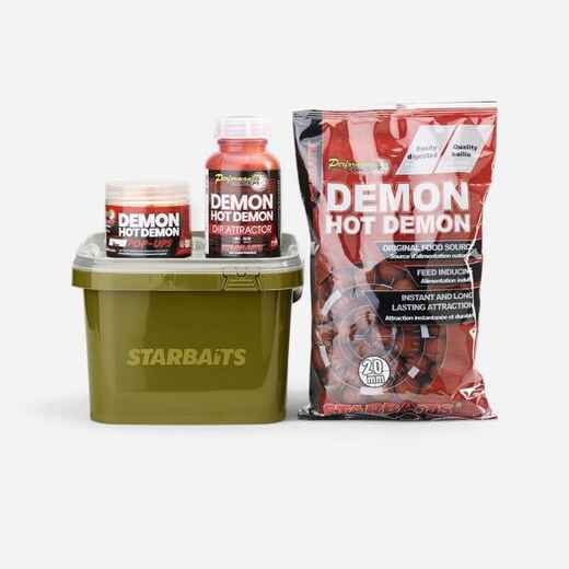 
      2 kg Discovery Pack Hot Demon Boilies + Pop up + Booster + Bucket
  