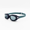 Swimming Goggles L Soft Green Tinted Secure Fit Turquoise