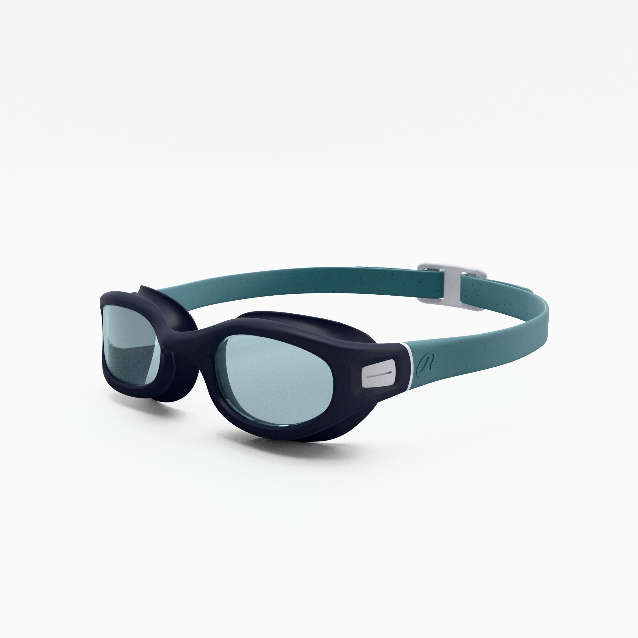 Swimming goggles Size L Soft green tinted turquoise