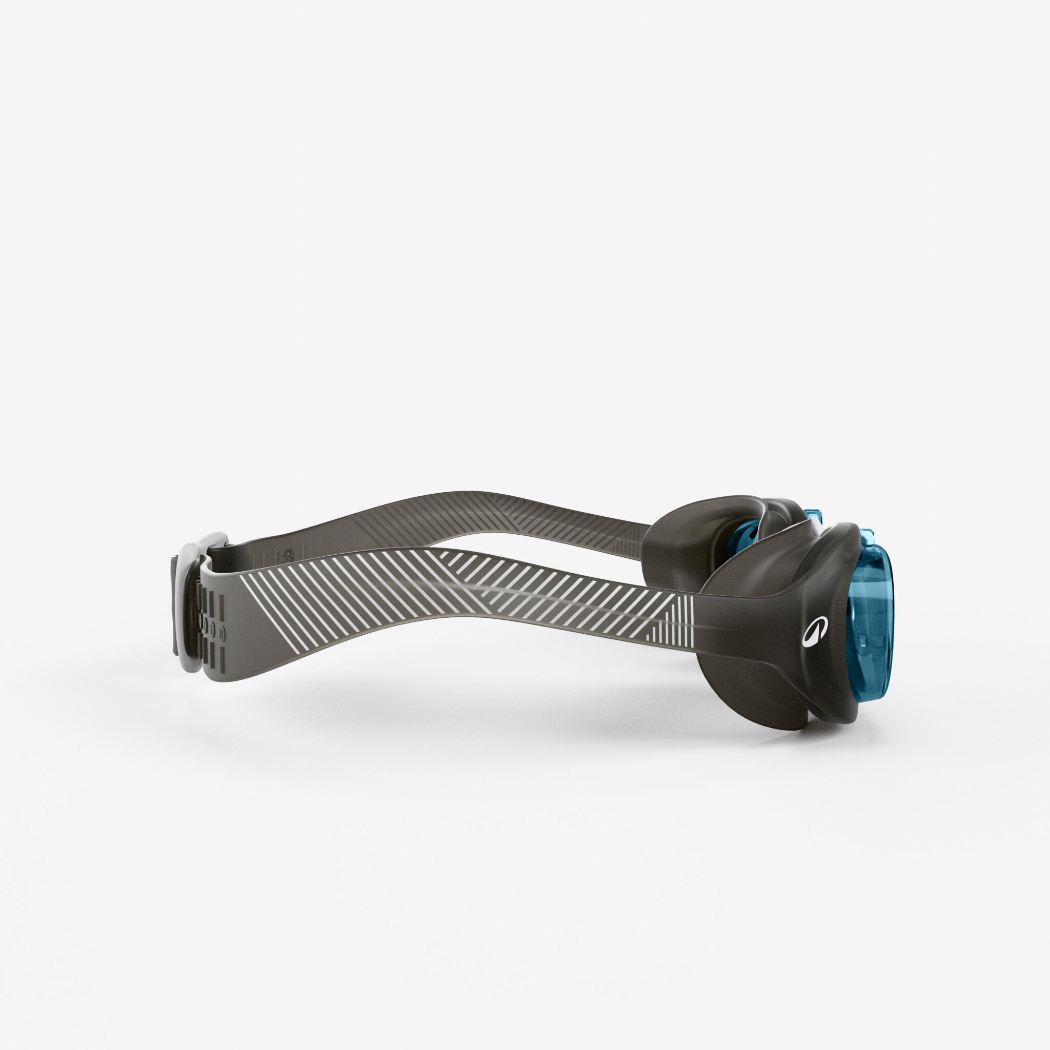 Lunettes de natation taille G - Xbase teintées bleu - NABAIJI