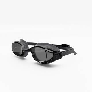 Swimming goggles One Size Fits All - Bfit black smoked black - New anti-fog