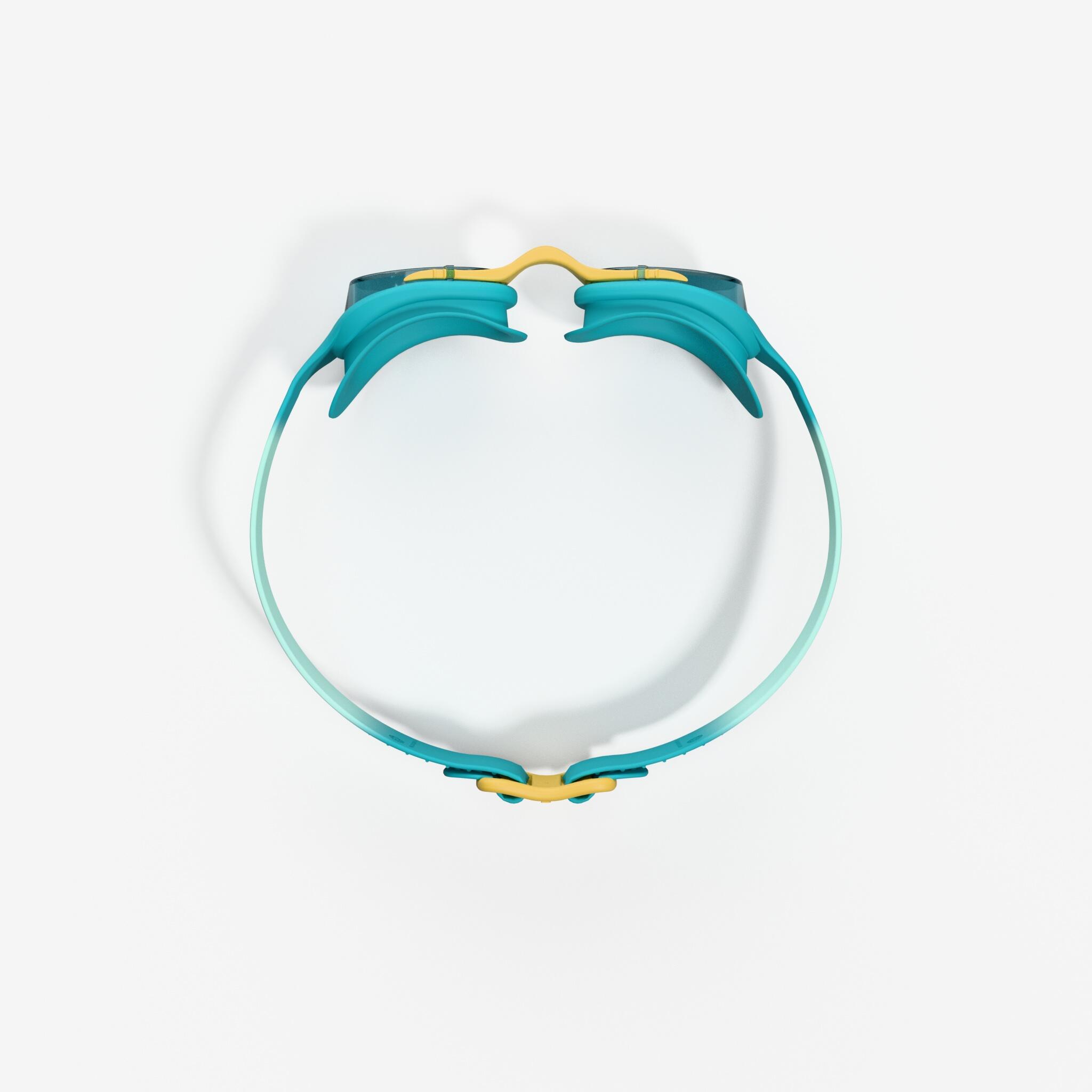 Occhialini piscina XBASE bambini verdi 4/5