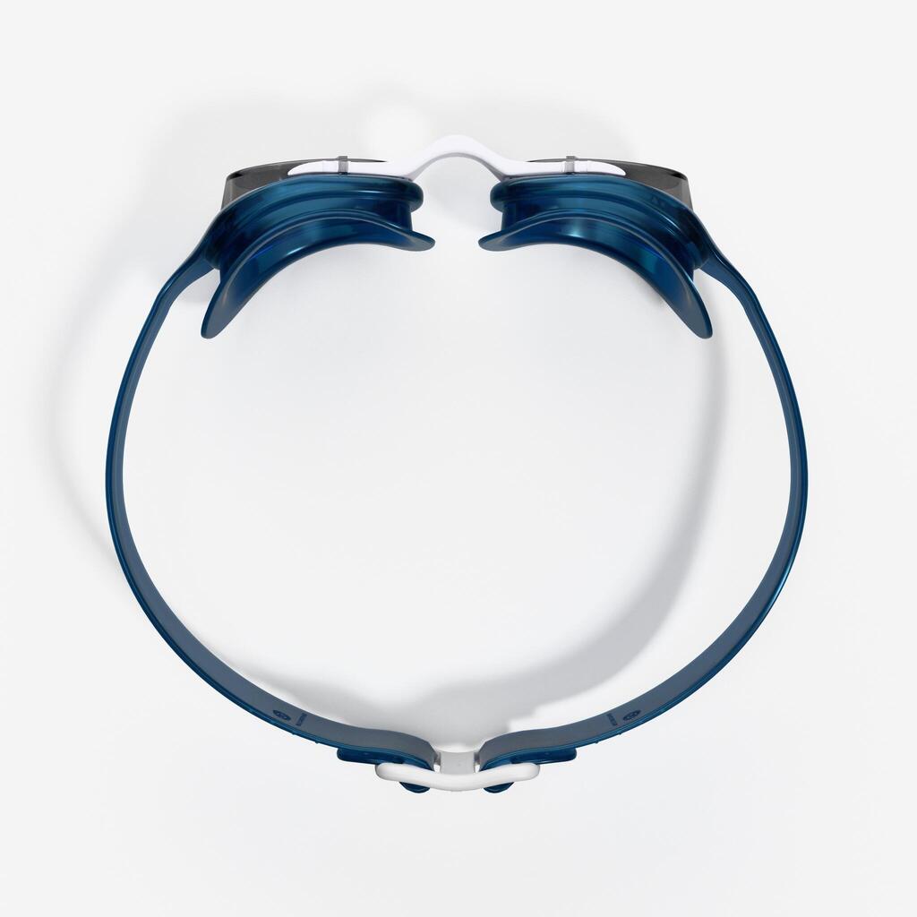 Swimming goggles xbase - clear lenses - kids’ size - blue white