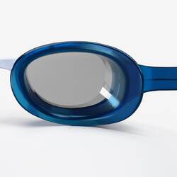 Swimming goggles xbase - clear lenses - kids’ size - blue white