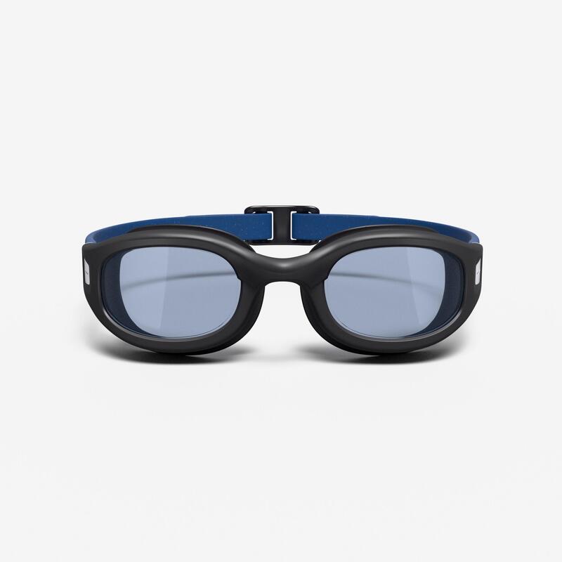 Lunettes de natation Taille L - Soft noir bleu teintées bleu