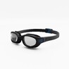 Swimming Goggles L Soft Black Non-Tinted Comfortable & Durable