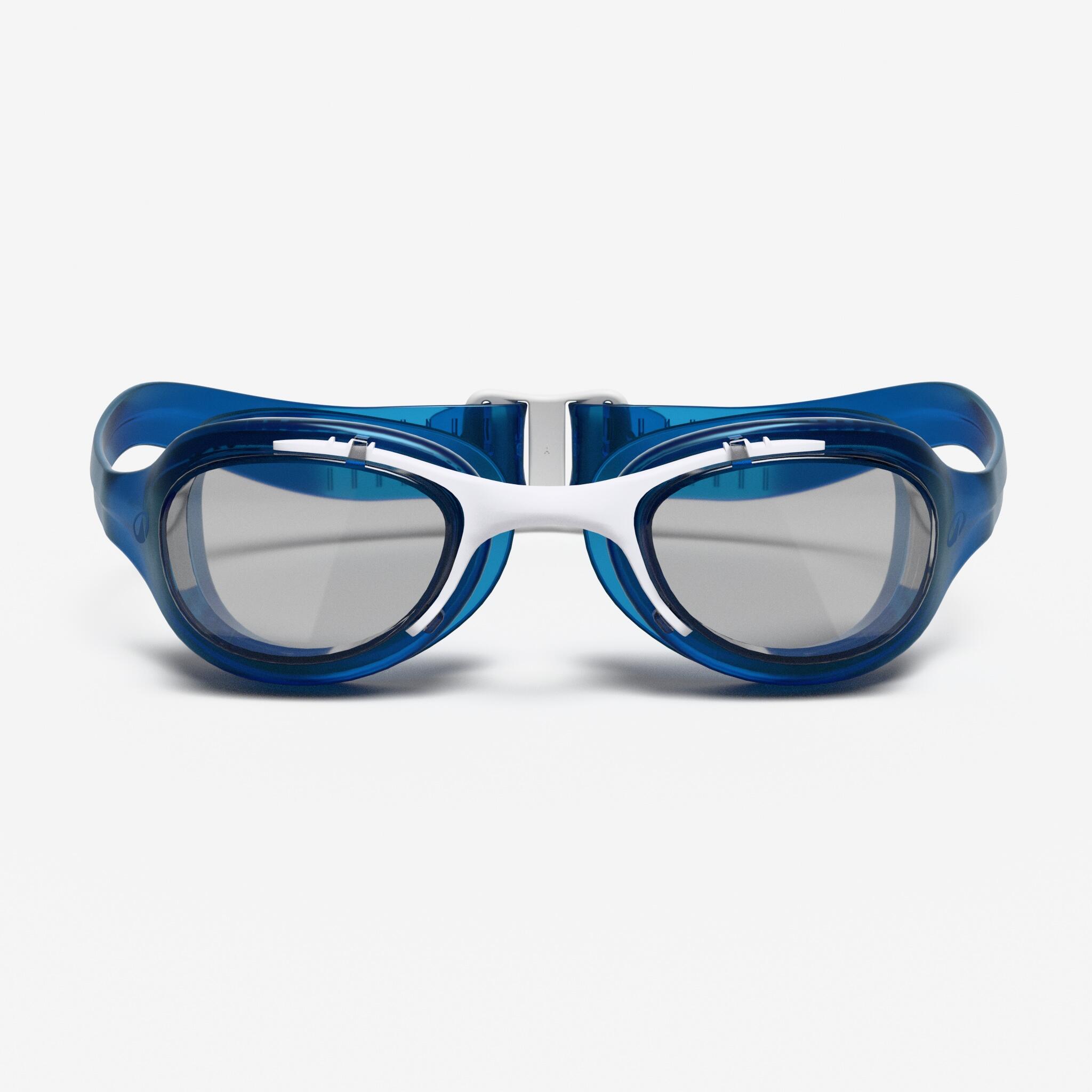 Kids' Swimming Goggles Xbase Clear Lenses Adjustable & Comfortable Blue White