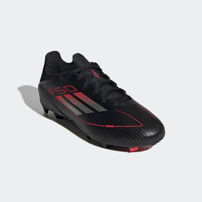 Voetbalschoenen voor kinderen F50 League FG/MG zwart