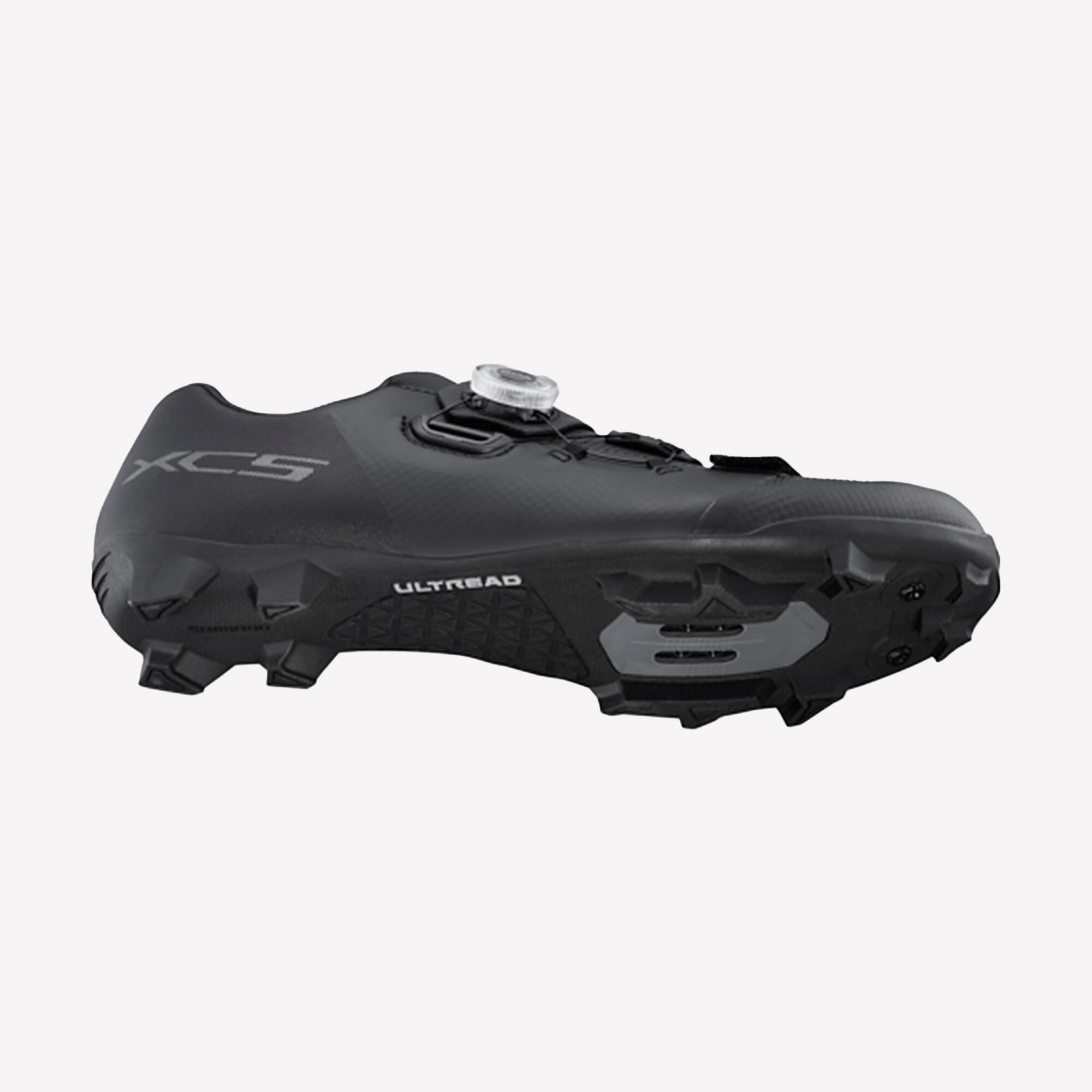 MTB-schoenen XC502 zilver/zwart compatibel met SPD gravel 3/4