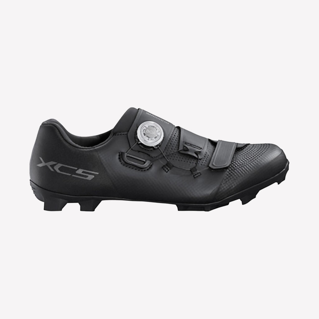 Črni kolesarski čevlji SHIMANO XC502 za gorsko kolesarjenje