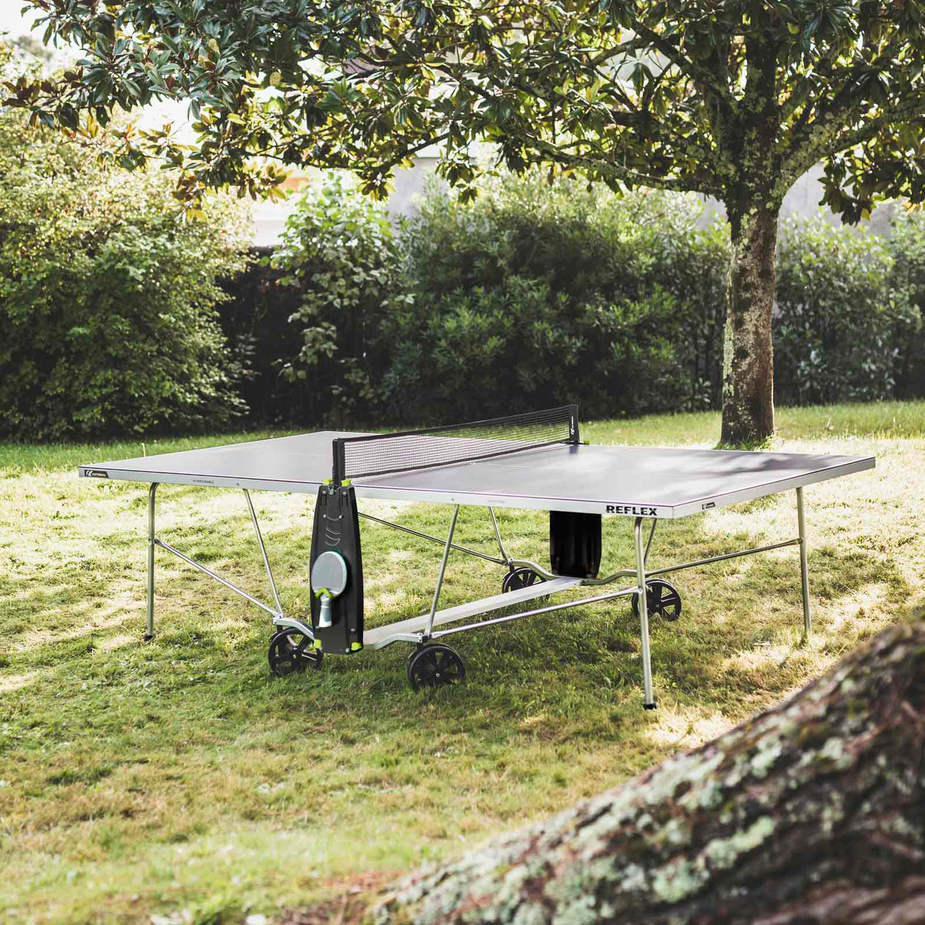 TABLE DE PING PONG EXTÉRIEURE REFLEX GRISE 9/19