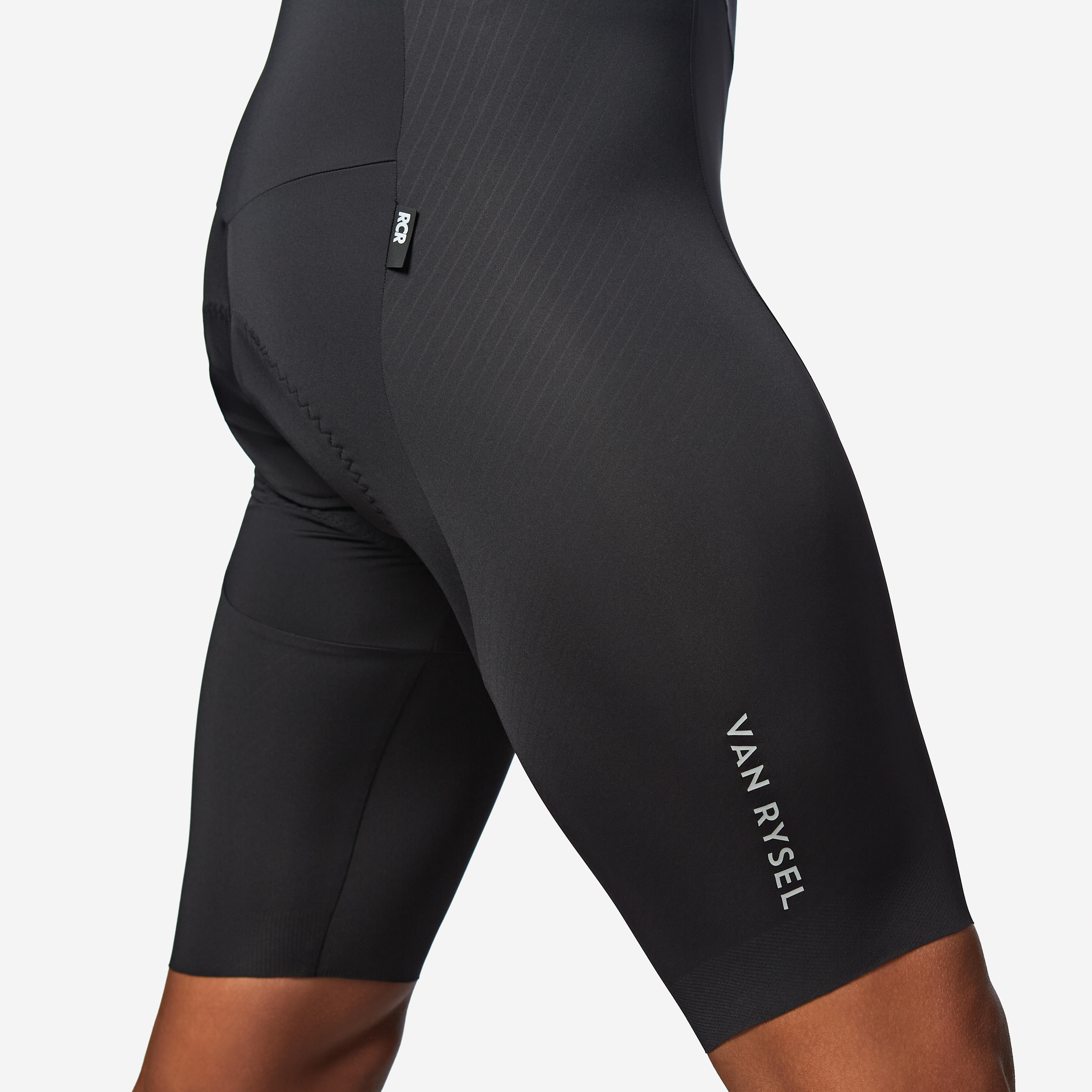 Culotte Ciclismo Carretera RCR R 4 Hombre Negro Verano