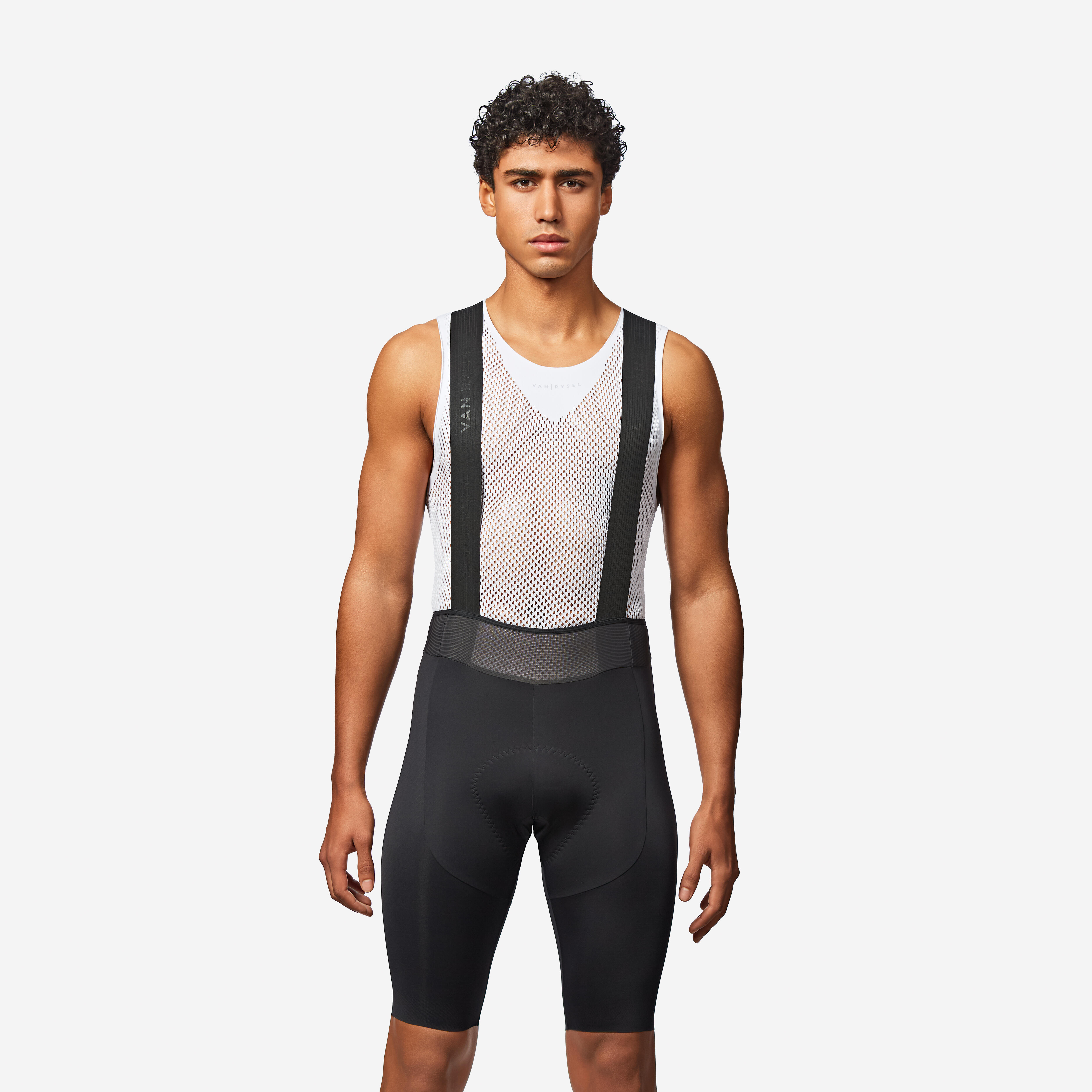 van rysel Men's Road Cycling Summer Shorts RCR 4 - Black-picture-20