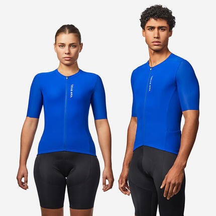 Maillot de vélo route manches courtes été unisexe - RACER 2