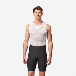 Cuissard de vélo de route homme Endurance Noir