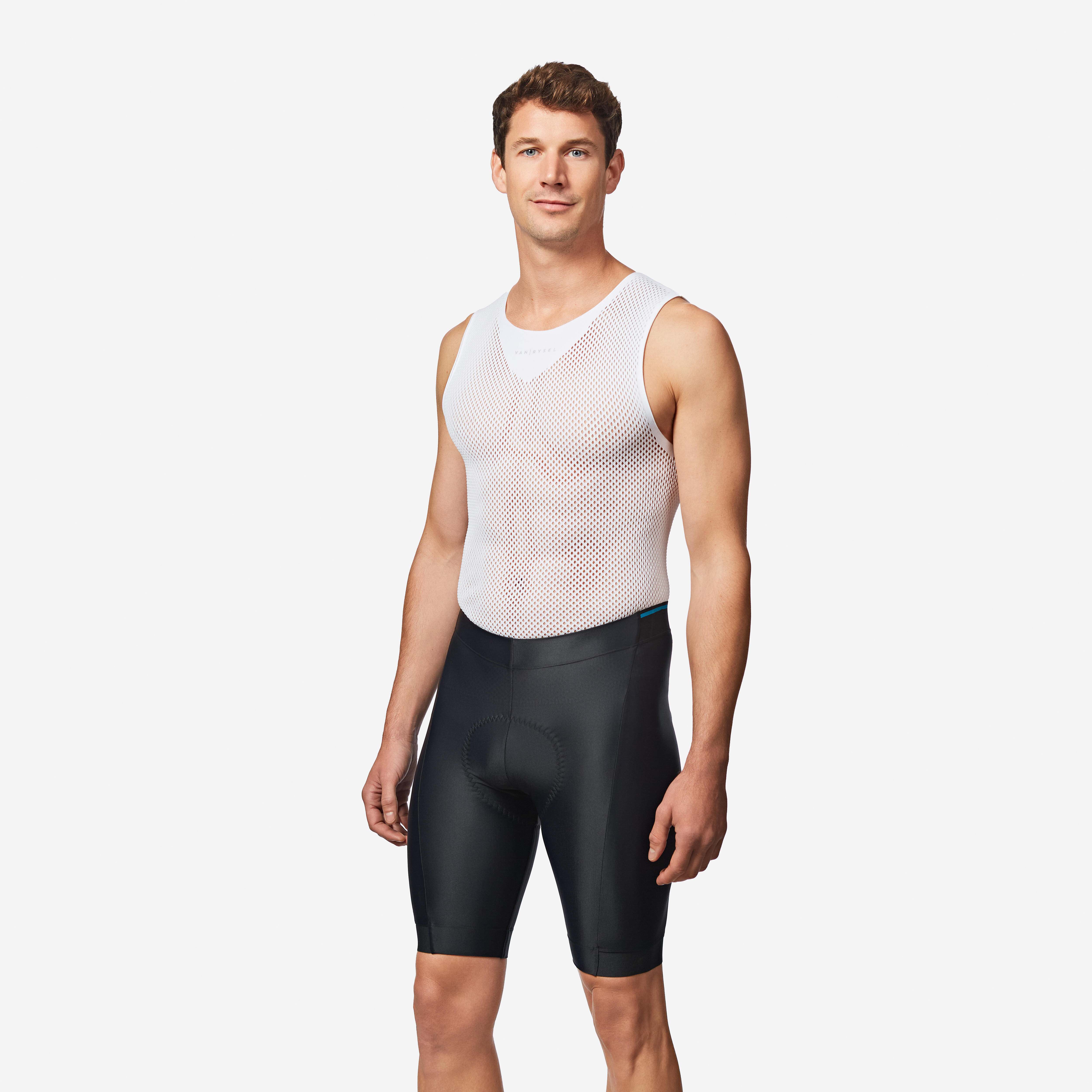 Badana de ciclismo para Hombre Van rysel Rc 100 negro