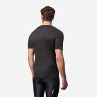 Men's Road Cycling Short-Sleeved Summer Jersey Essential - Black