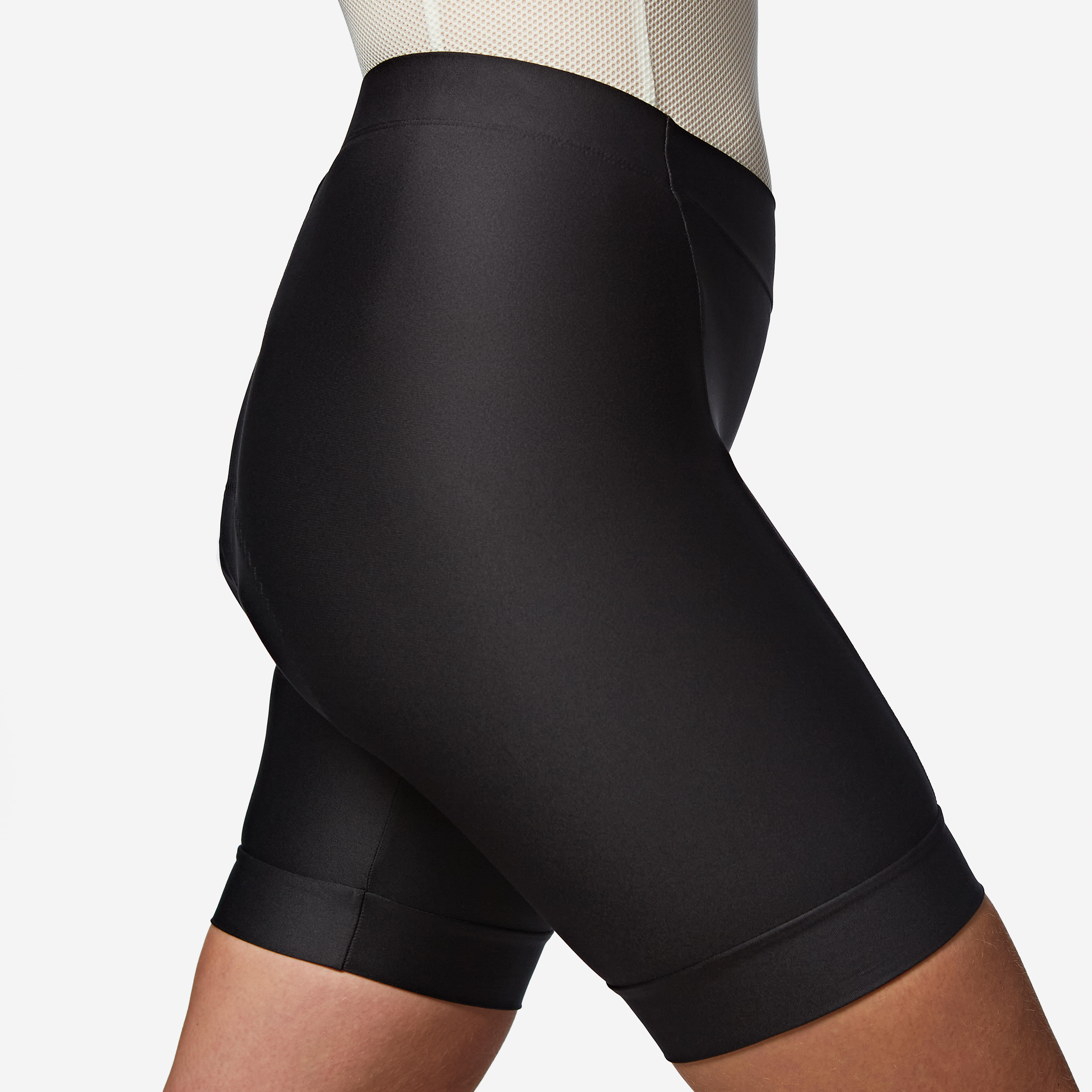 Women's Biking Shorts - 100 Black - VAN RYSEL