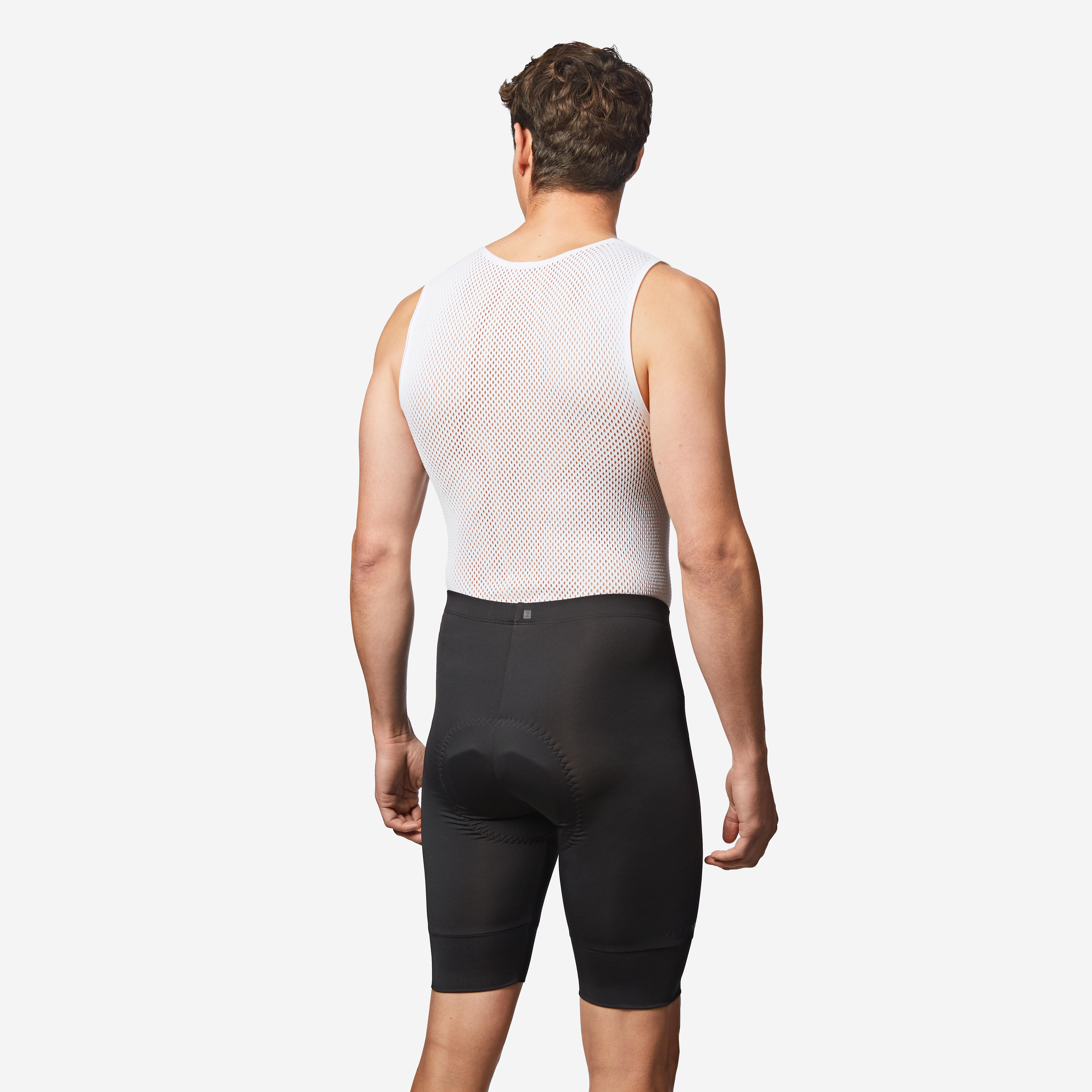 Men's Biking Shorts - Essential Black - TRIBAN