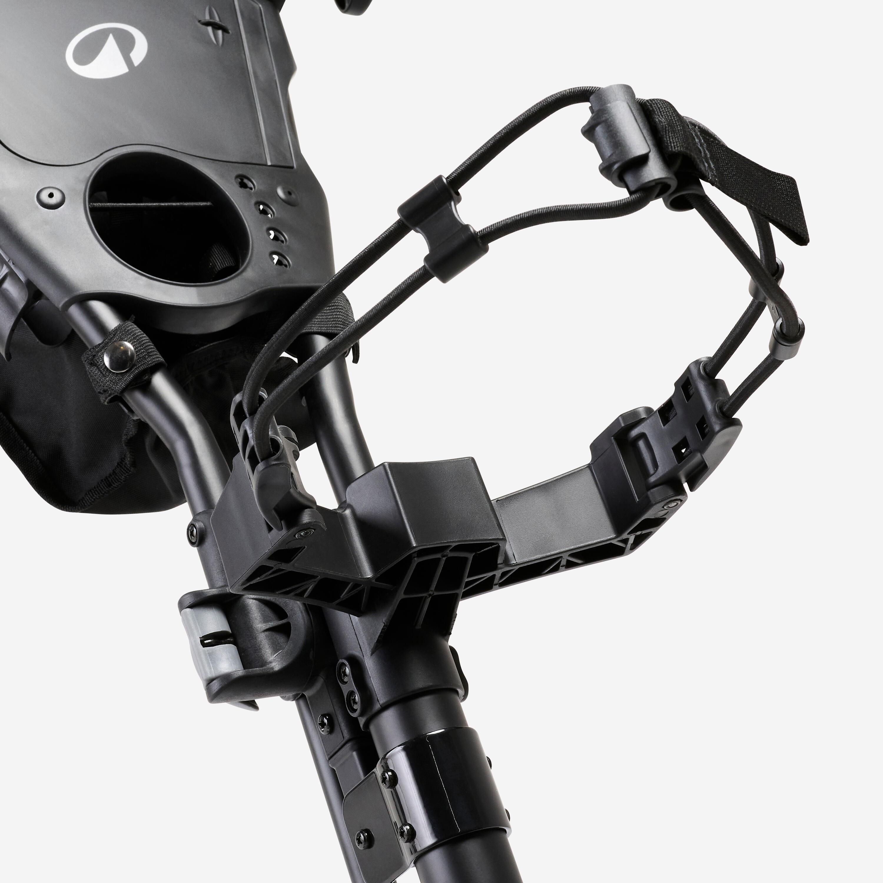 3-wheel golf trolley Inesis 900 360° black