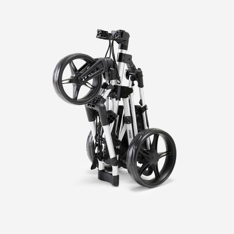 Chariot golf 3 roues, Inesis 900 360° gris