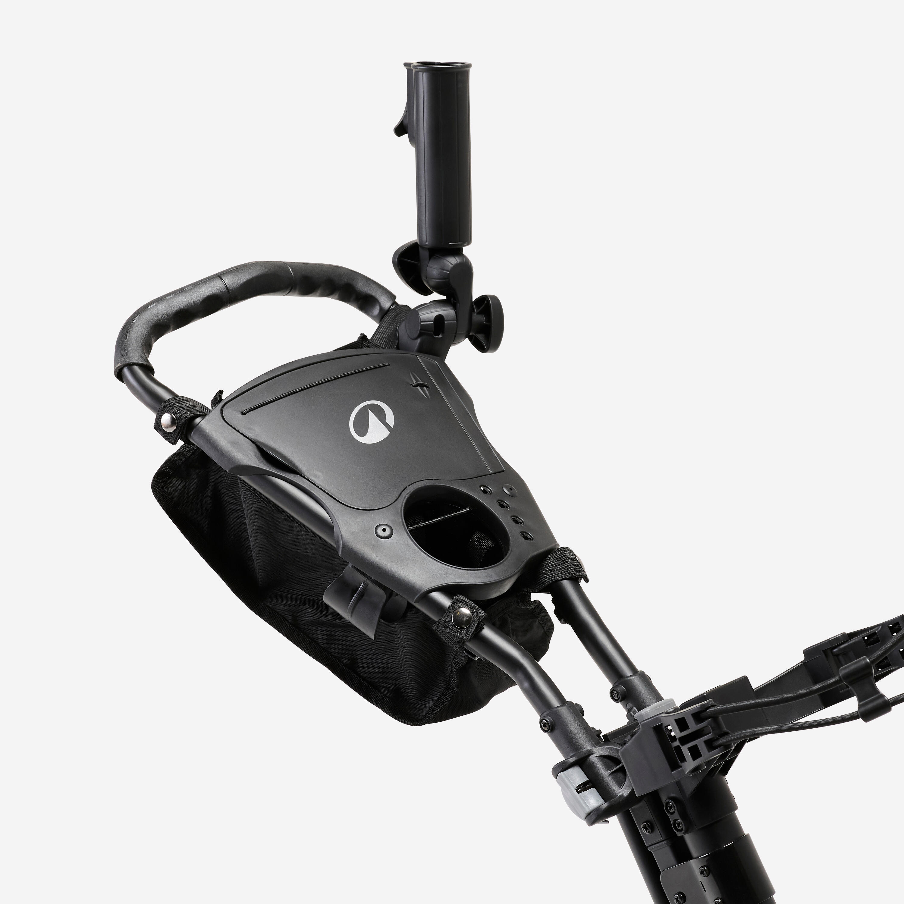 3-wheel golf trolley Inesis 900 360° black