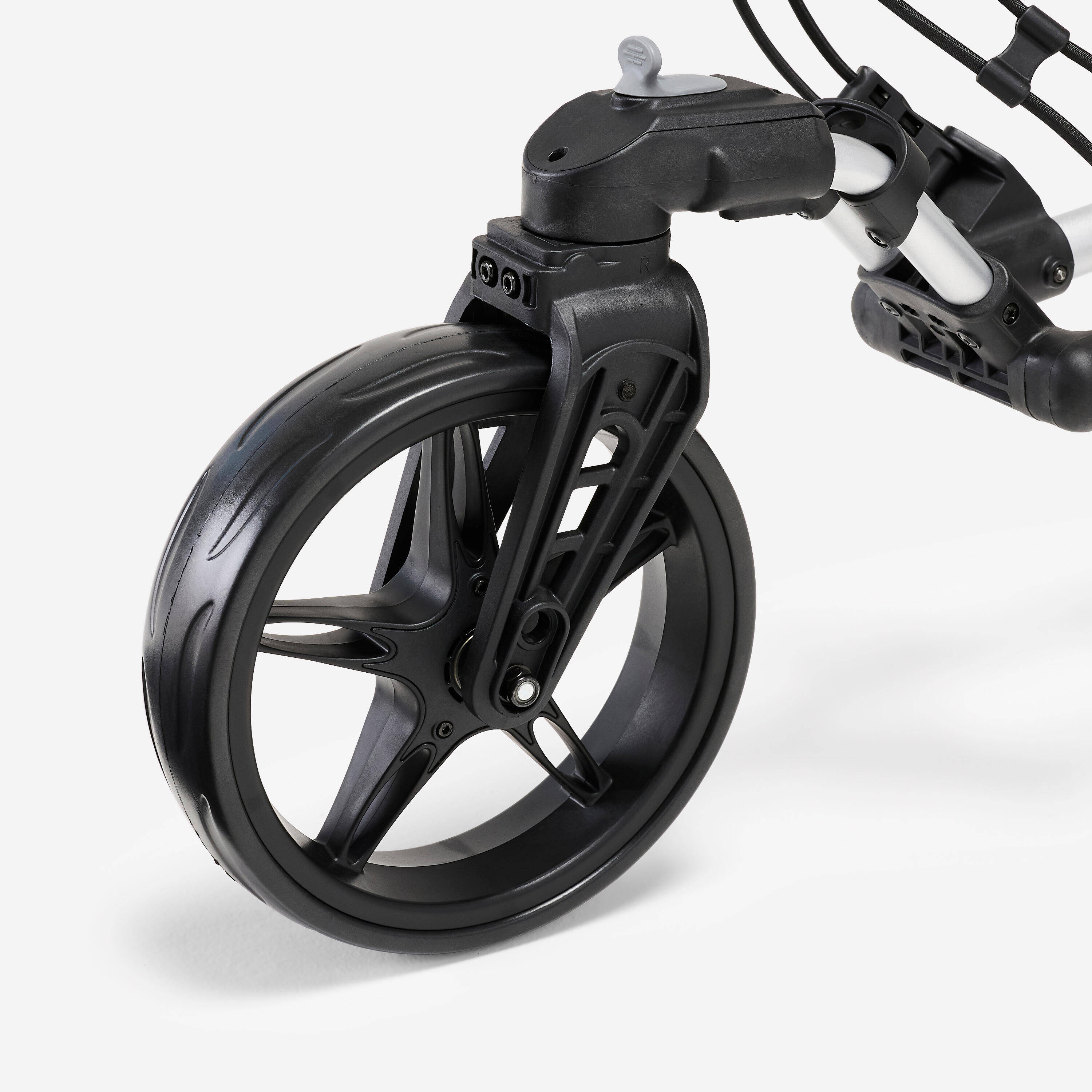 3-wheel golf trolley, Inesis 900 360° grey -  3