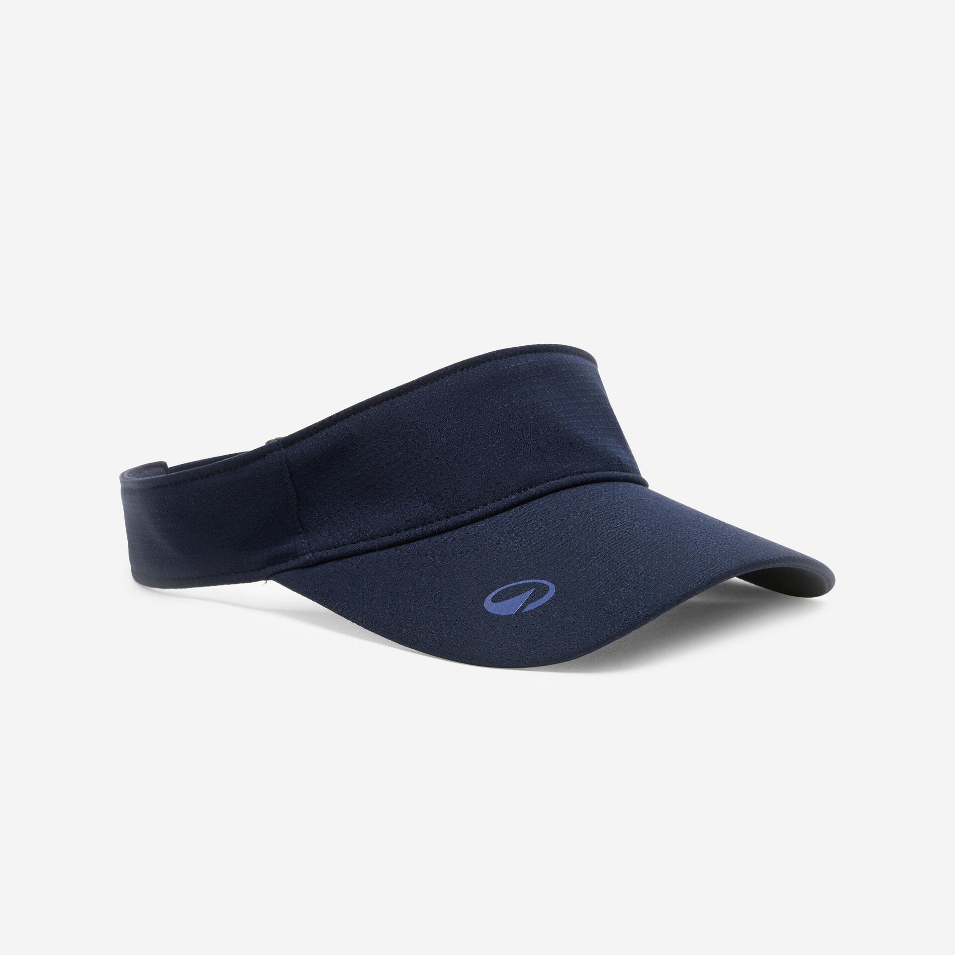 Ball marker golf visor, navy blue