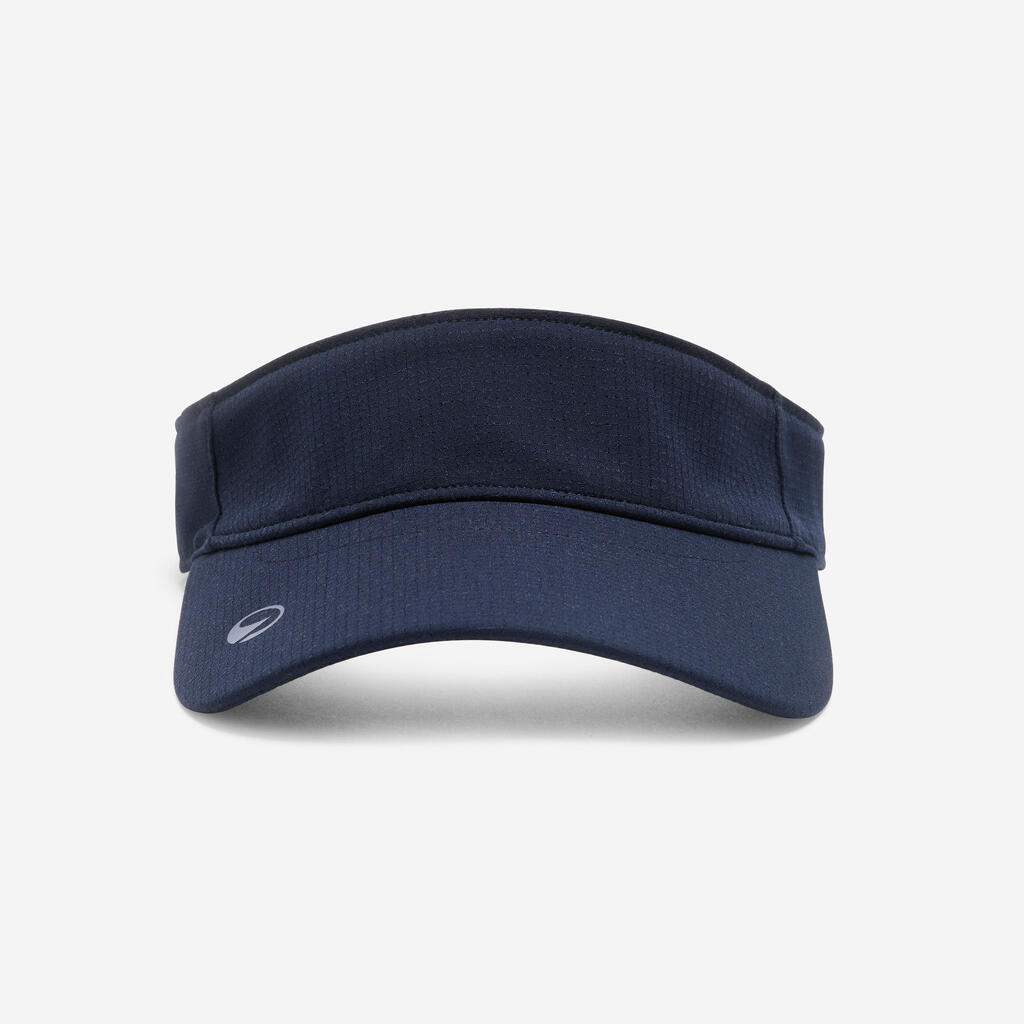 Visière de golf marque-balle, bleu marine