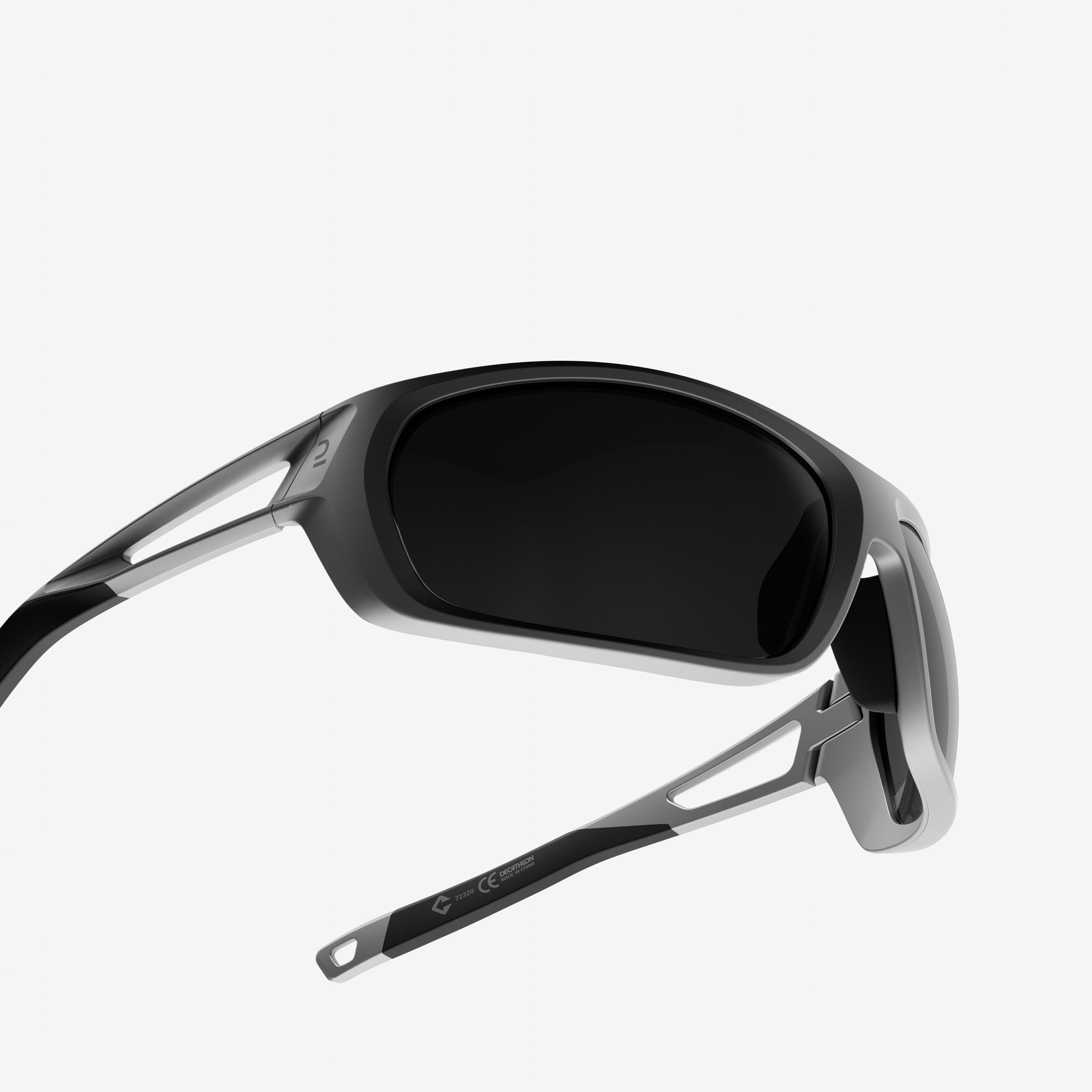 Category 4 MH 580 polarized sport sunglasses - Grey Silver