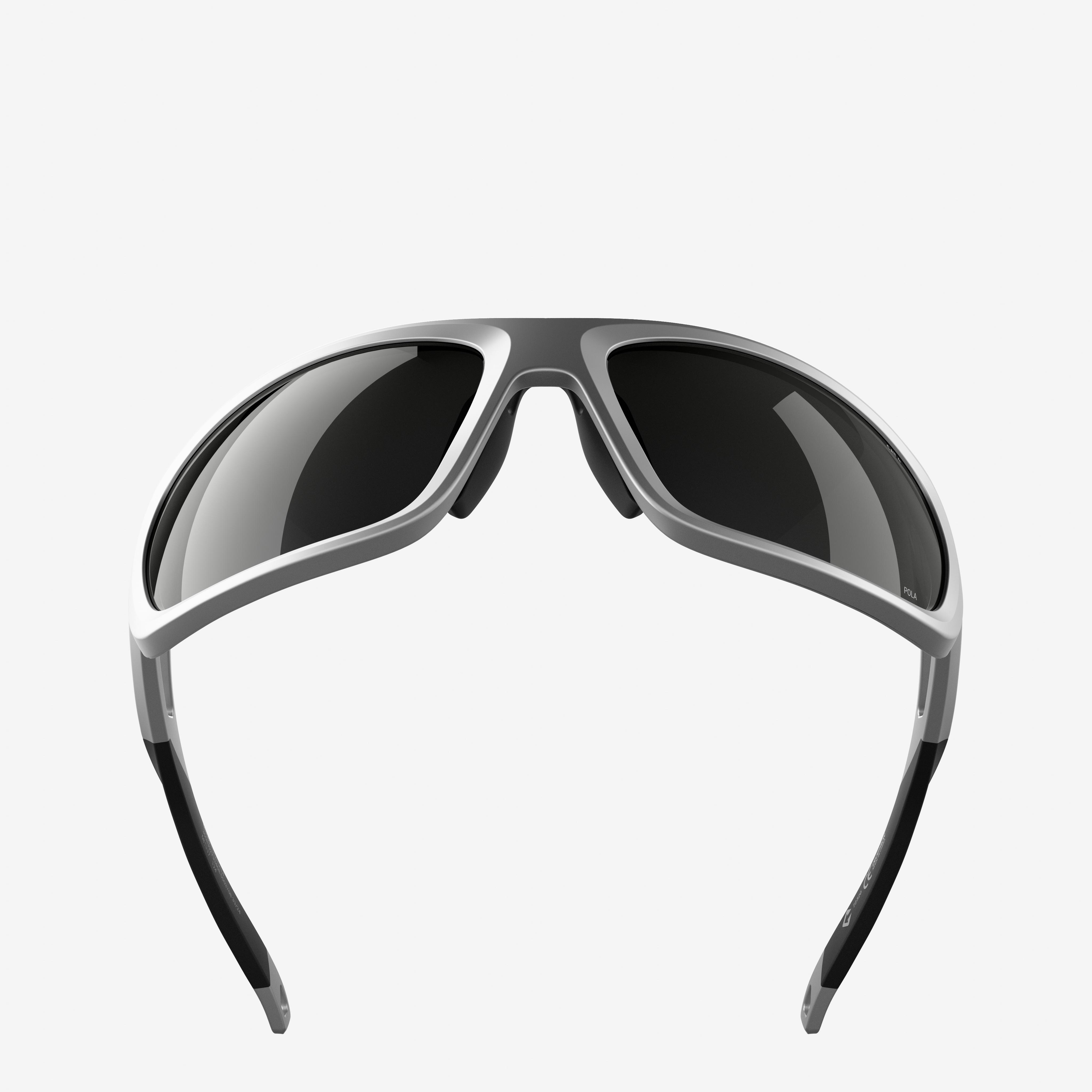 Category 4 MH 580 polarized sport sunglasses - Grey Silver