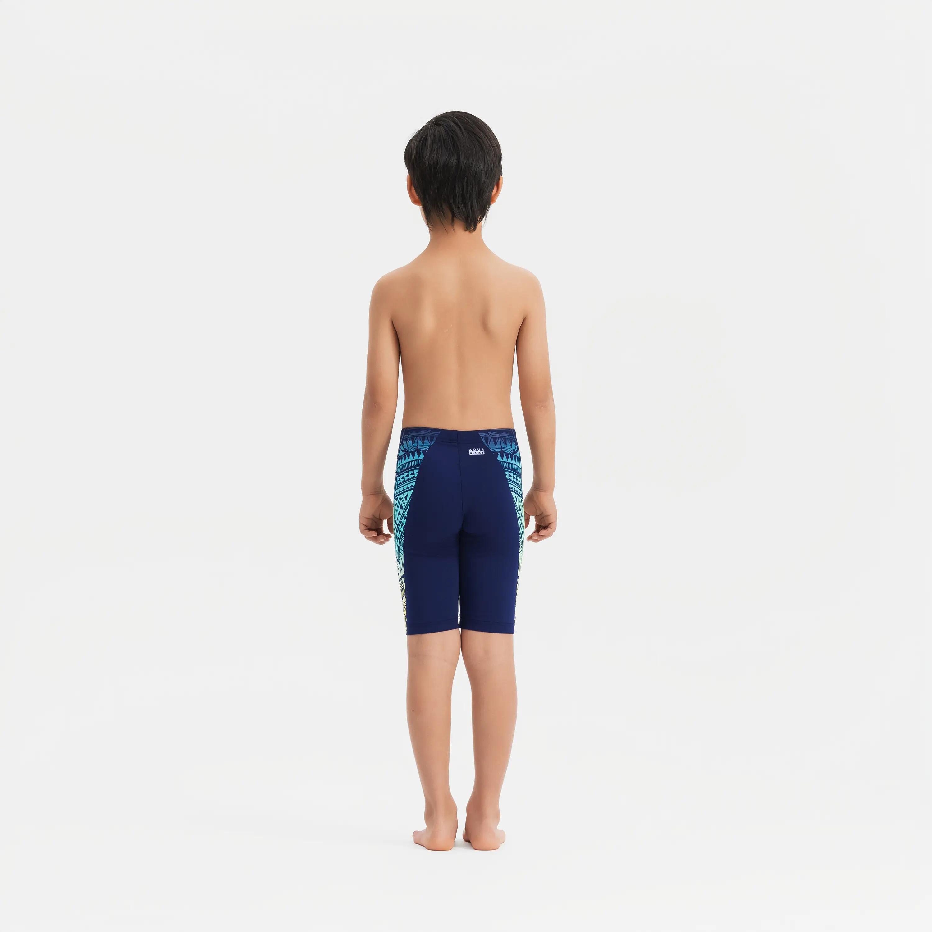 Cuissard de natation garçon, 500 Fitib 4/8