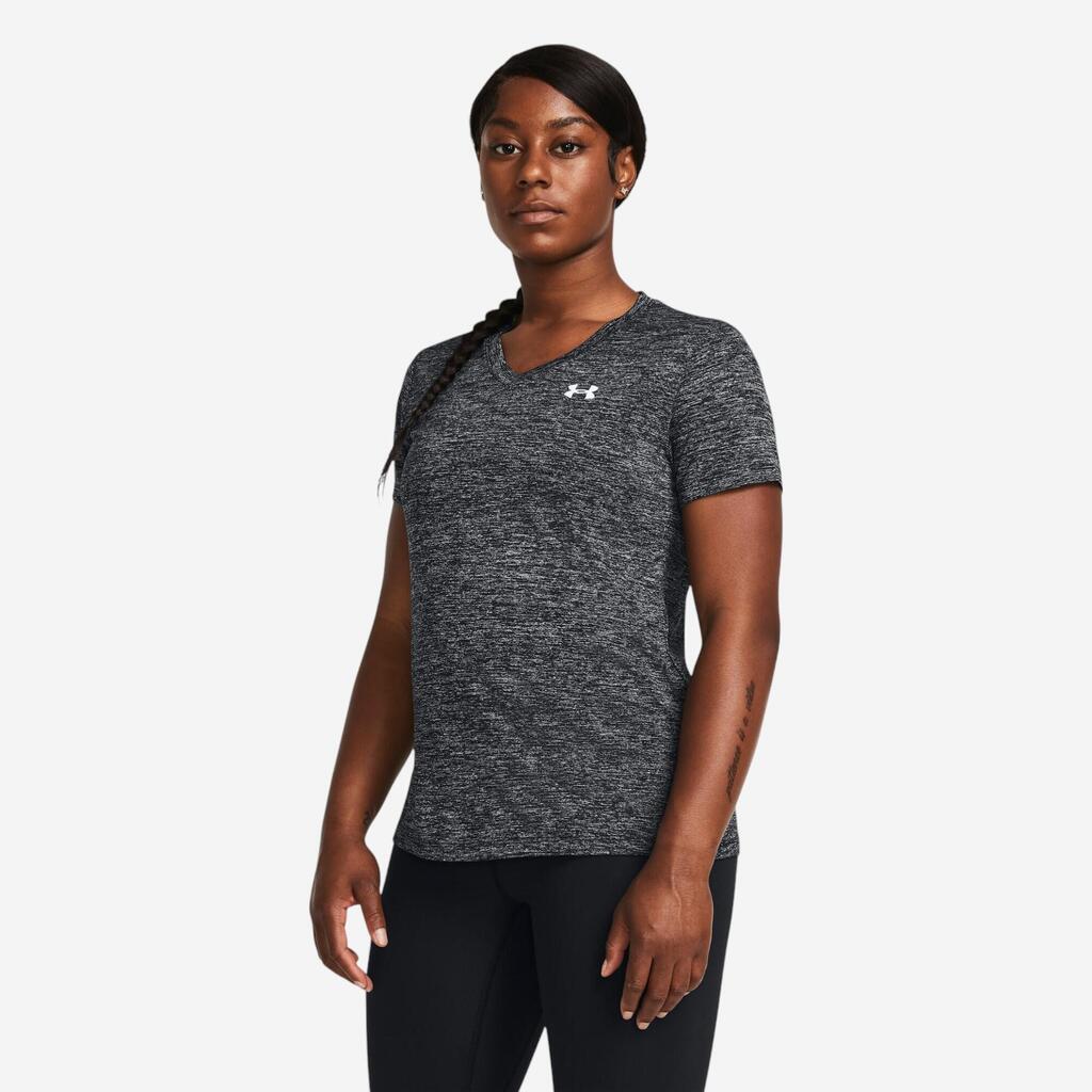 Women's Tech™ Twist V-Neck T-Shirt - Black
