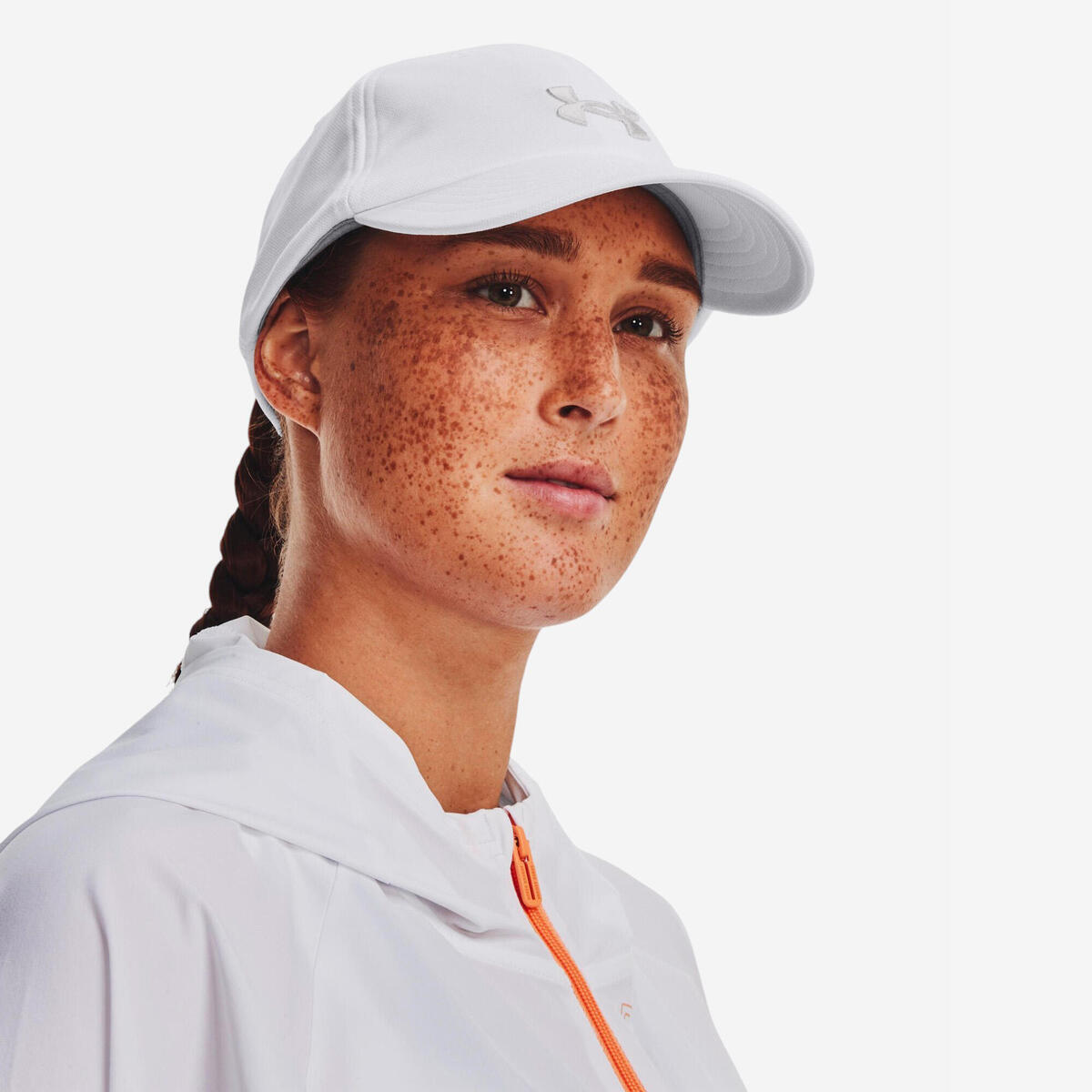 Casquette réglable Blitzing pour femme, blanc