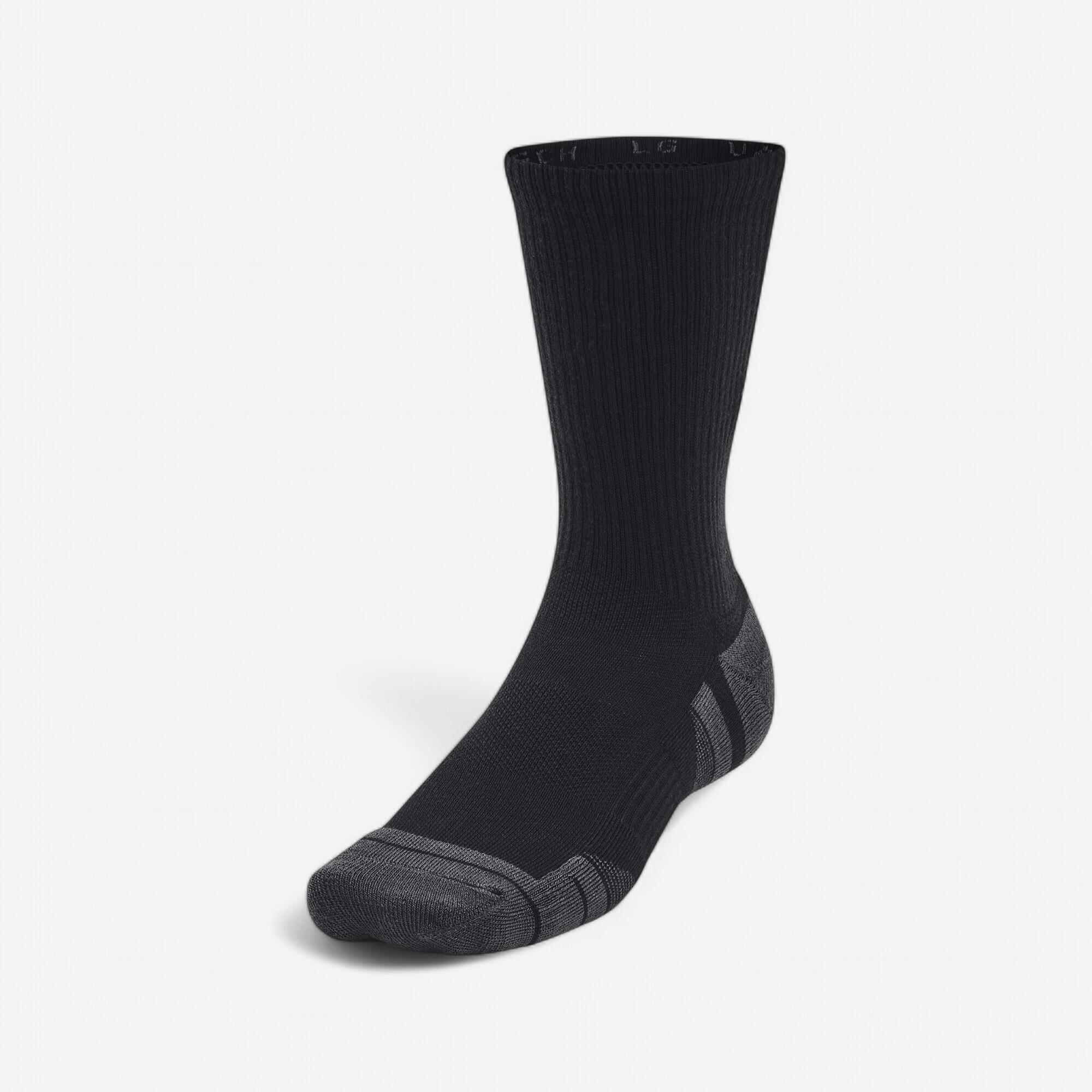 Set de 3 perechi de șosete lungi Performance Tech Negru Unisex