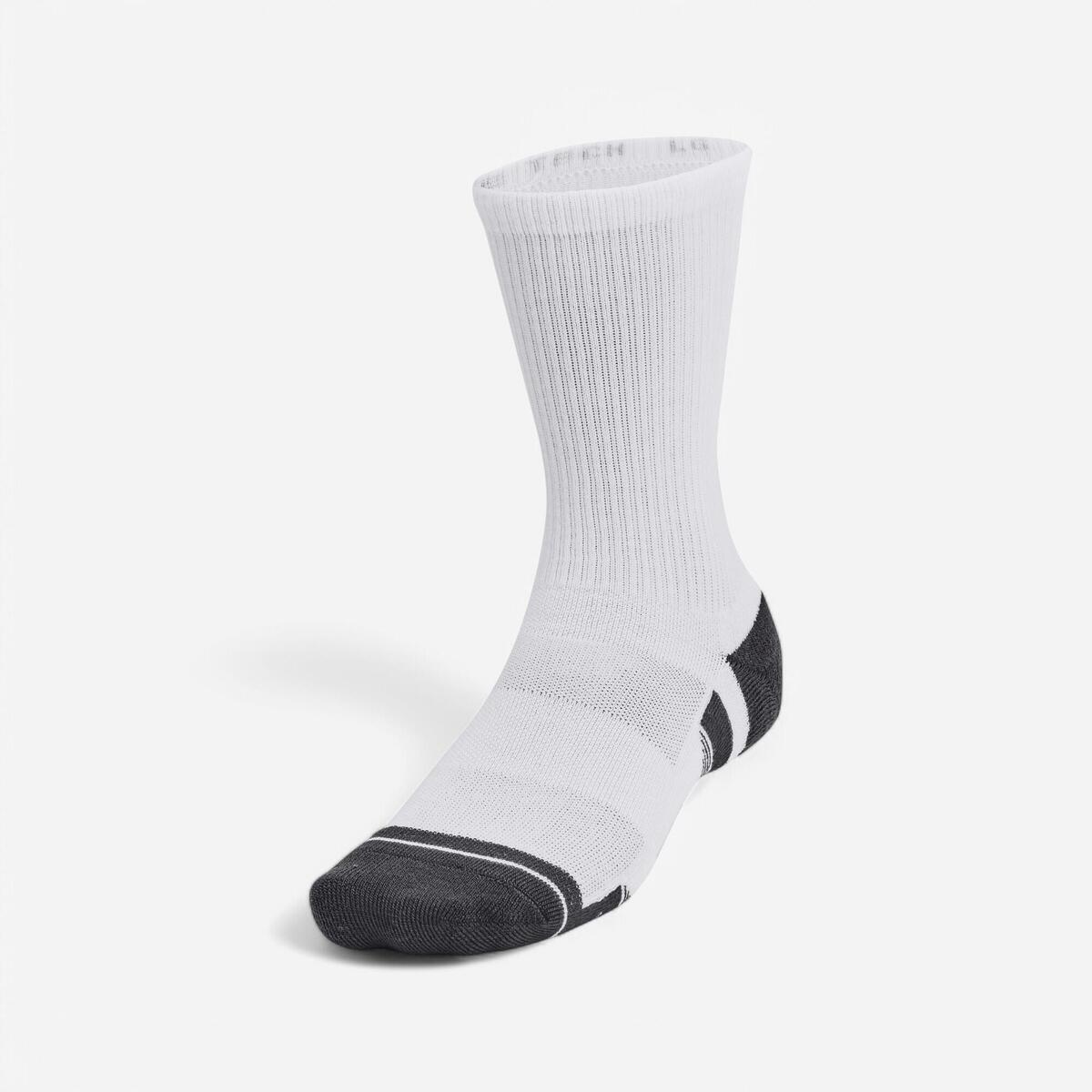 Lot de 3 paires de chaussettes hautes, Performance Tech unisexes, blanc