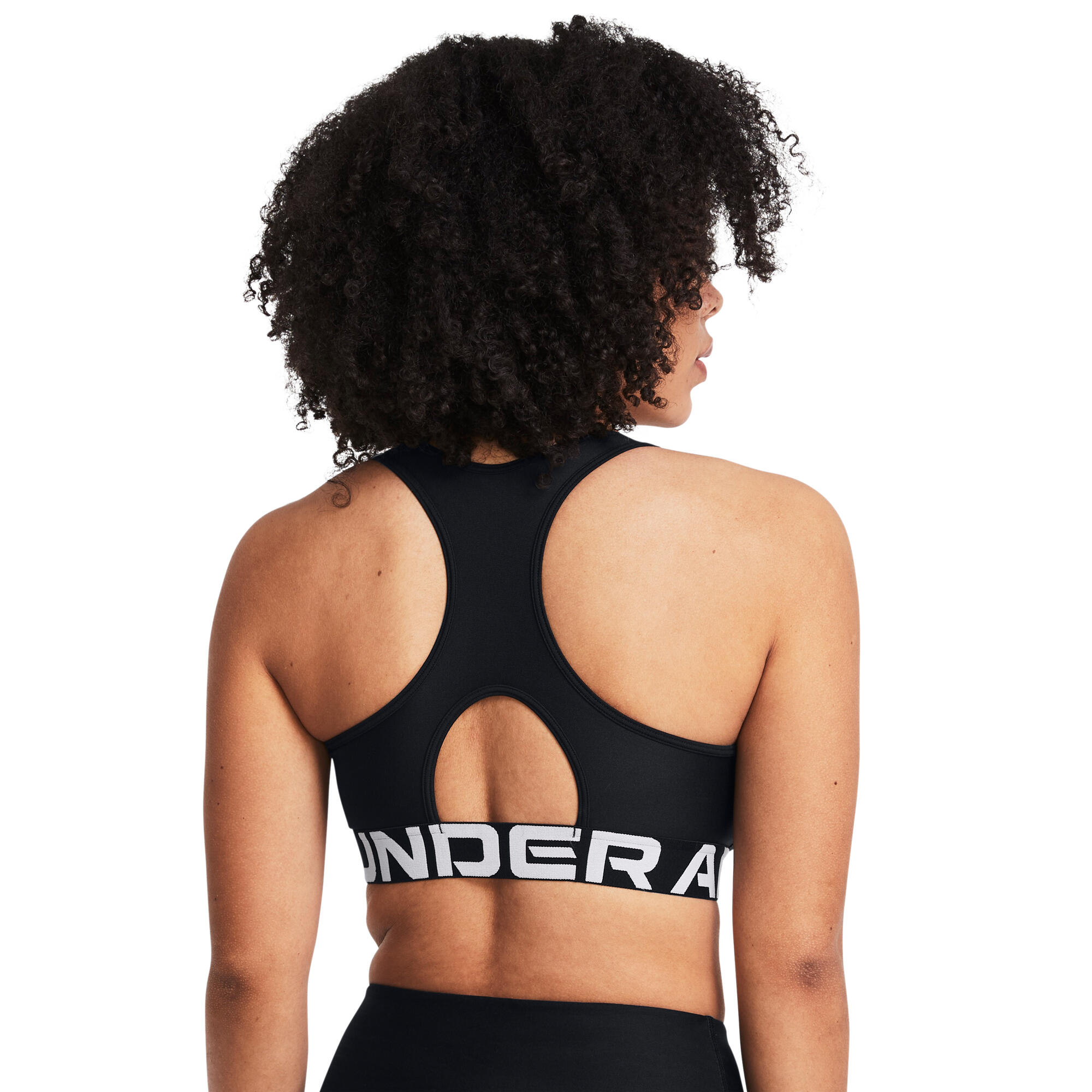 Brassière de sport HeatGear® Armour Mid Branded pour femme, noir 9/12