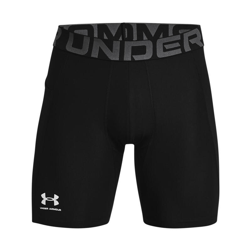 Pantalon scurt Fitness Under Armour HeatGear® Negru Bărbați