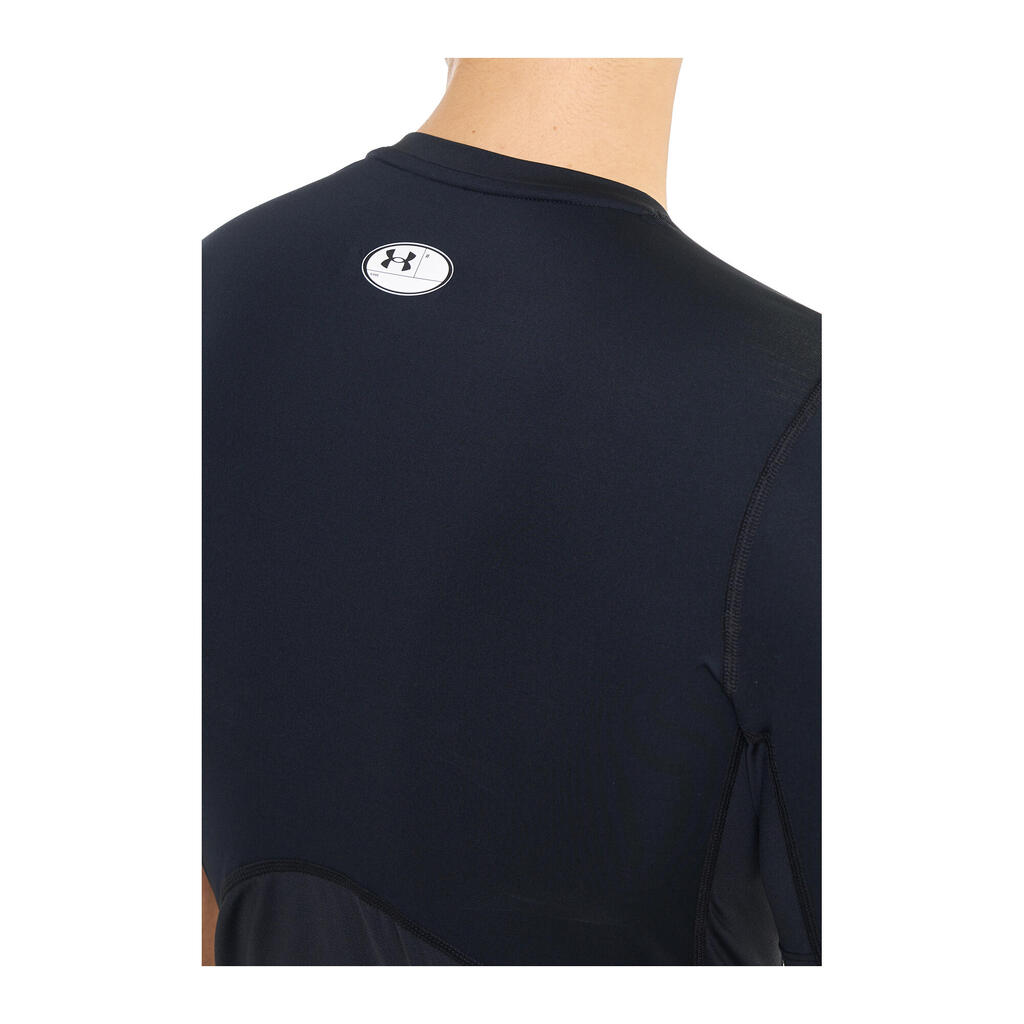 Men's HeatGear® Fabric T-Shirt - Black