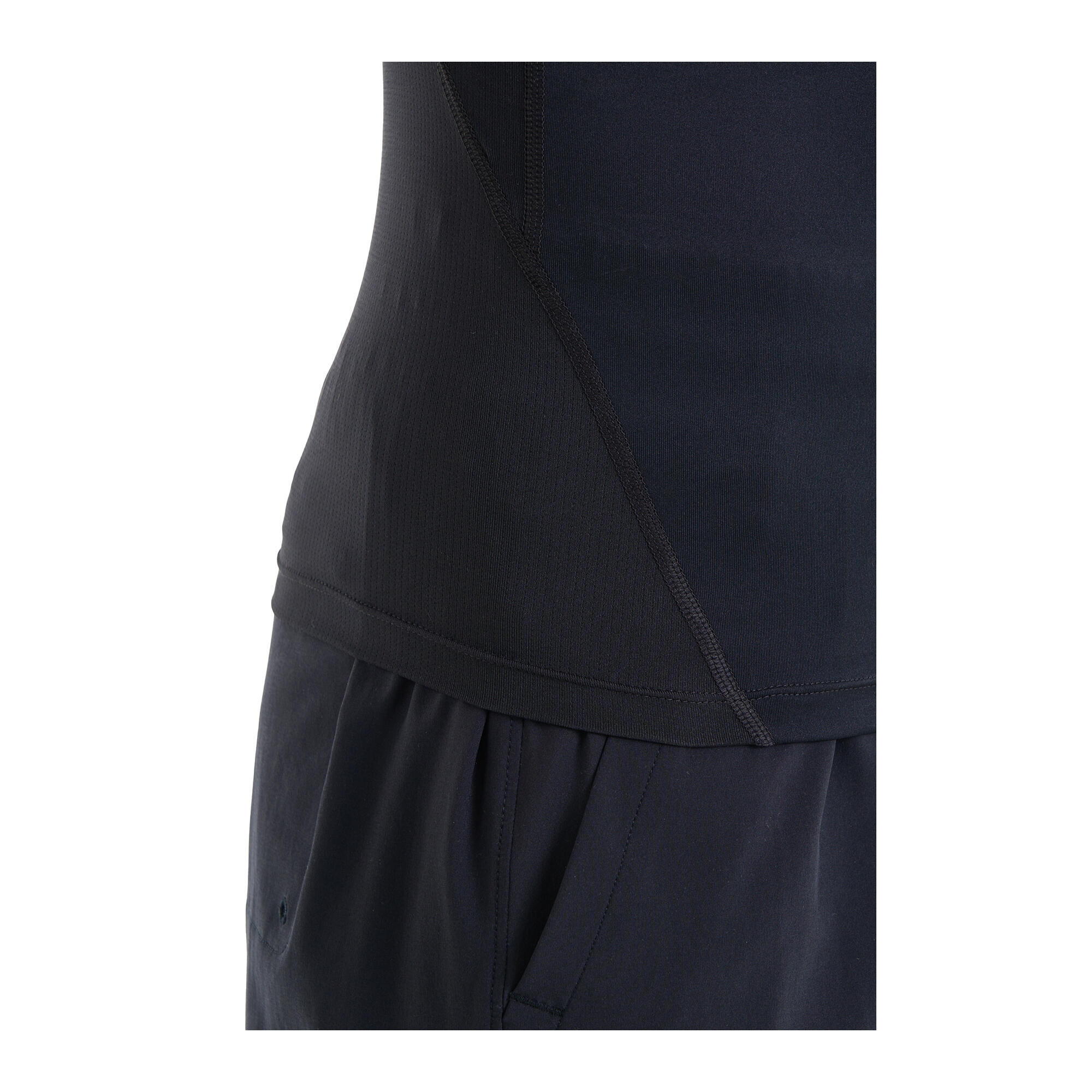 T-shirt en tissu HeatGear® pour homme, noir 5/6