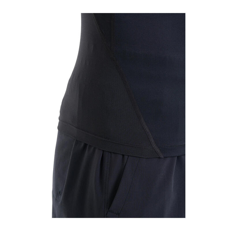 T-shirt en tissu HeatGear® pour homme, noir
