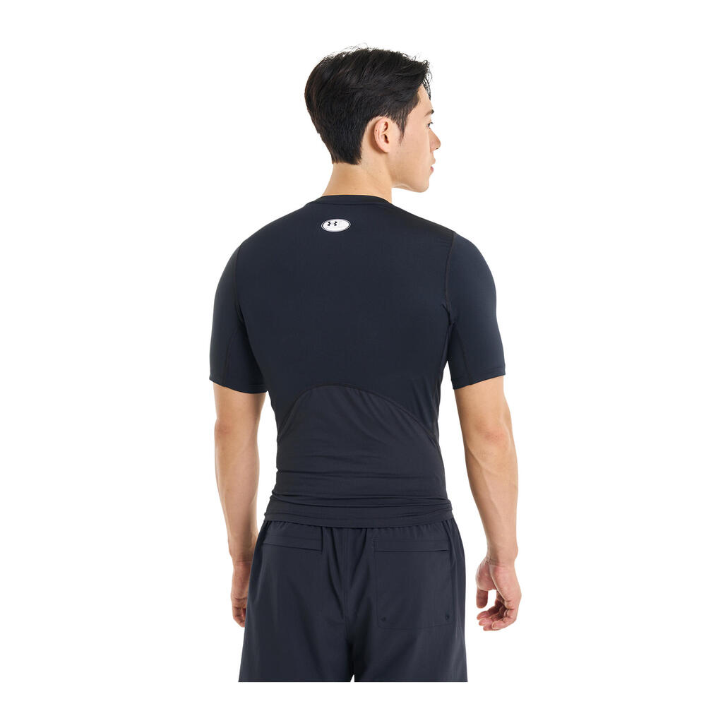 Men's HeatGear® Fabric T-Shirt - Black