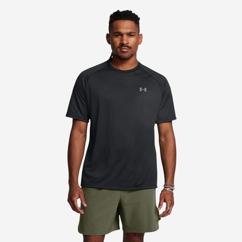 T-shirt de Fitness Homem UA Tech™ 2.0 Preto