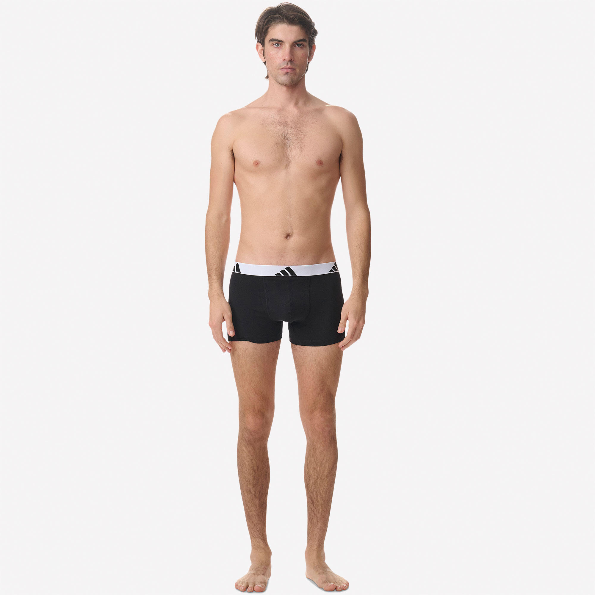 Men's Boxers 2-Pack - Black/White 5/6